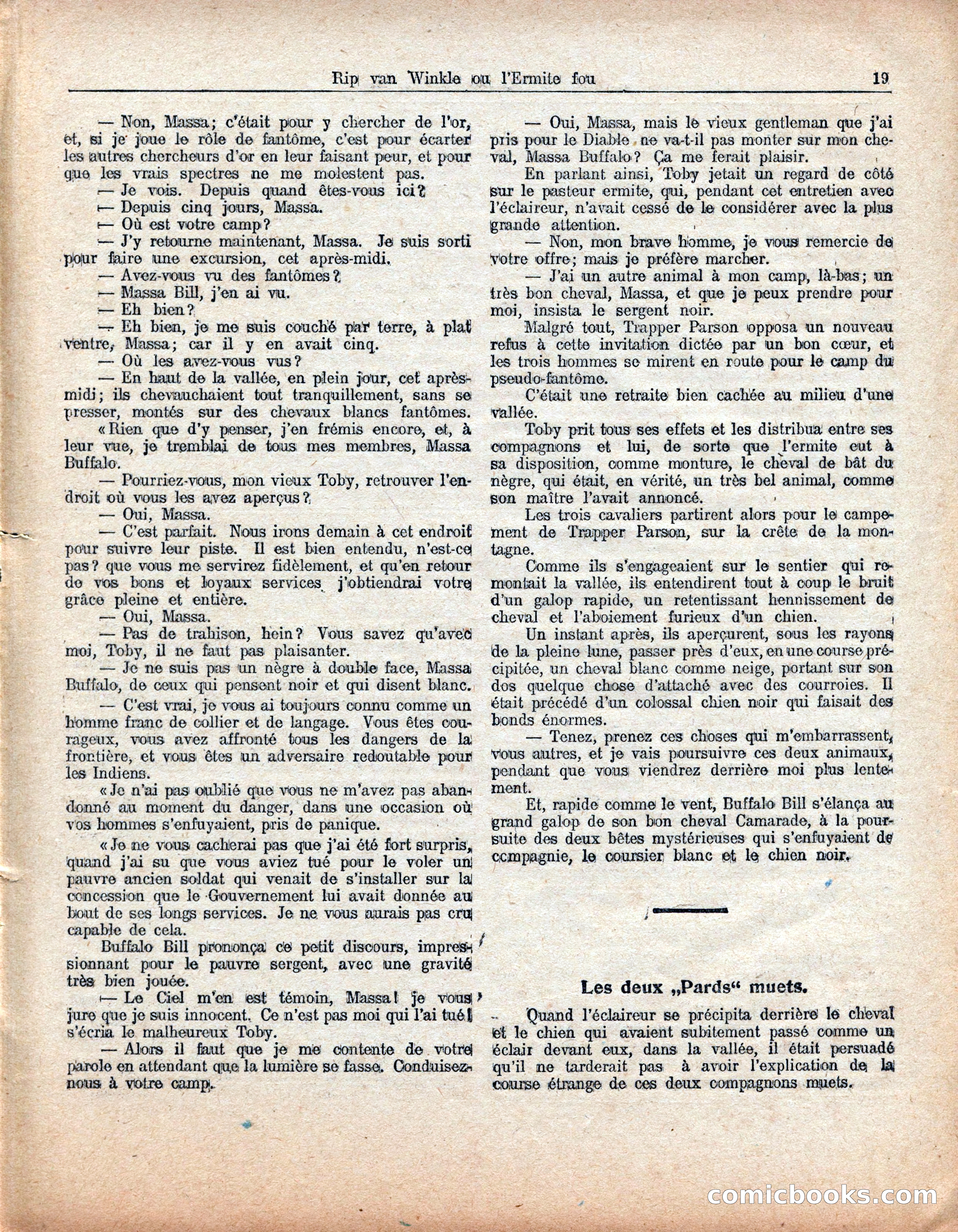 Buffalo Bill and the Mad Hermit: Finding a Lost Trail — page 23 of 40