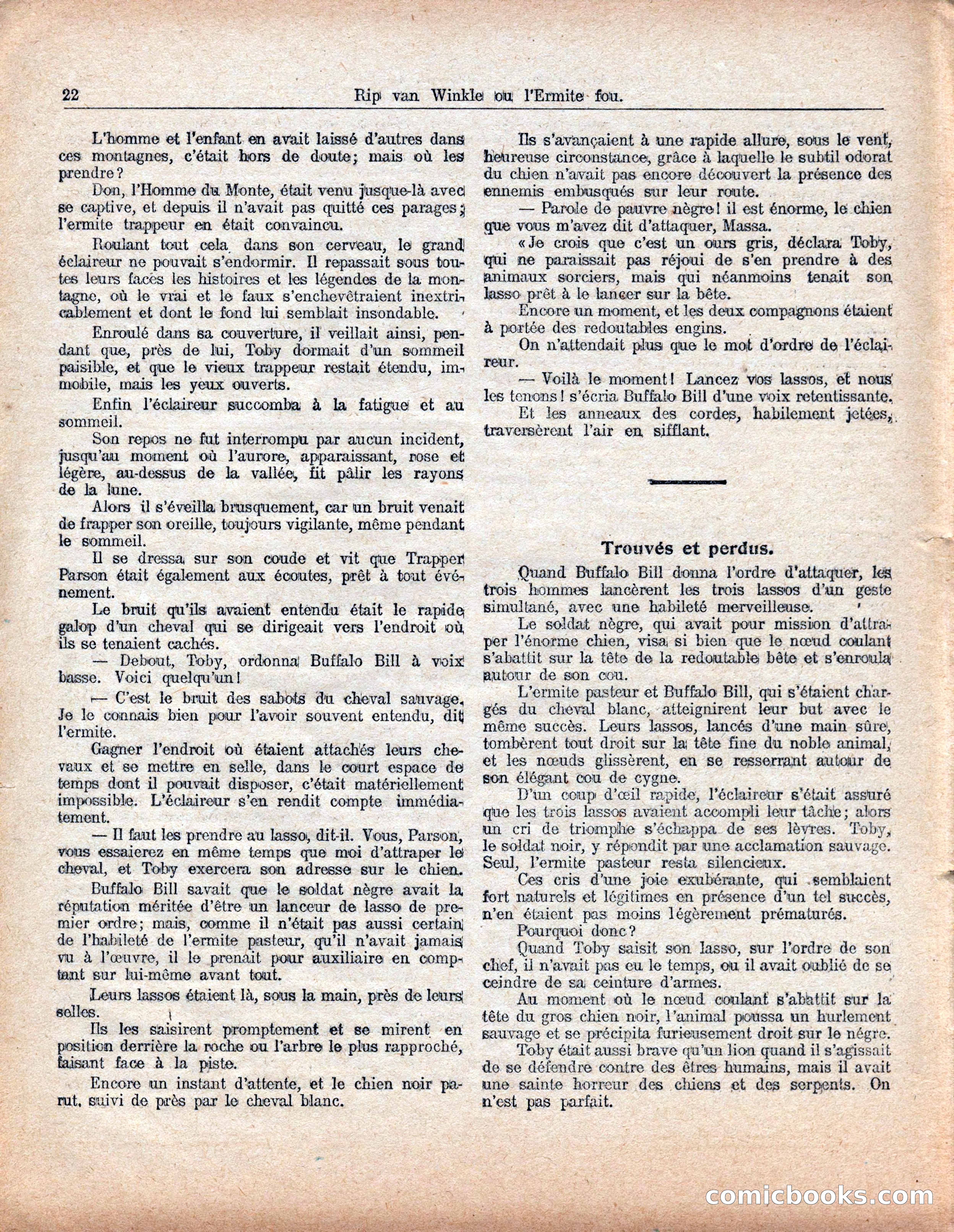 Buffalo Bill and the Mad Hermit: Finding a Lost Trail — page 26 of 40
