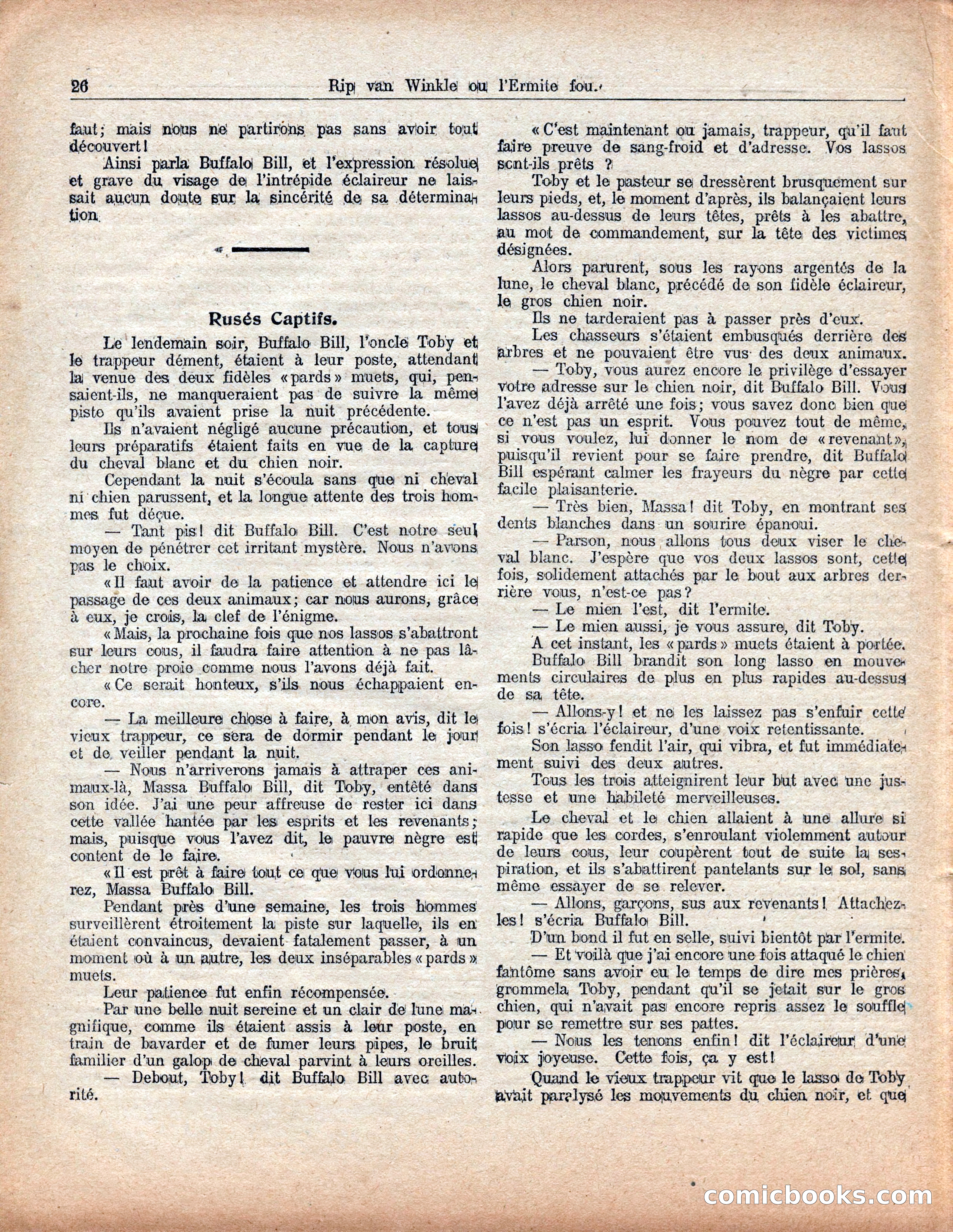 Buffalo Bill and the Mad Hermit: Finding a Lost Trail — page 30 of 40