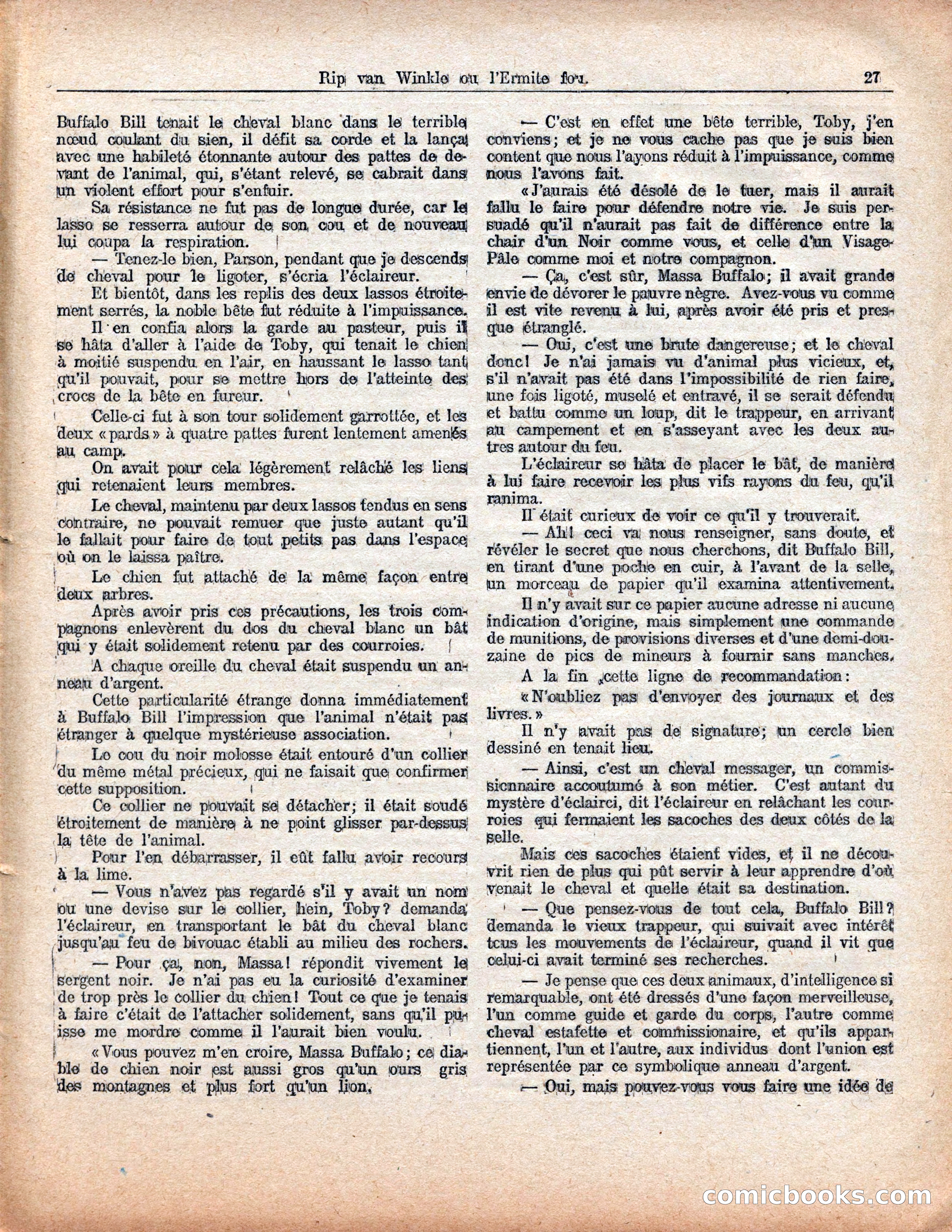 Buffalo Bill and the Mad Hermit: Finding a Lost Trail — page 31 of 40