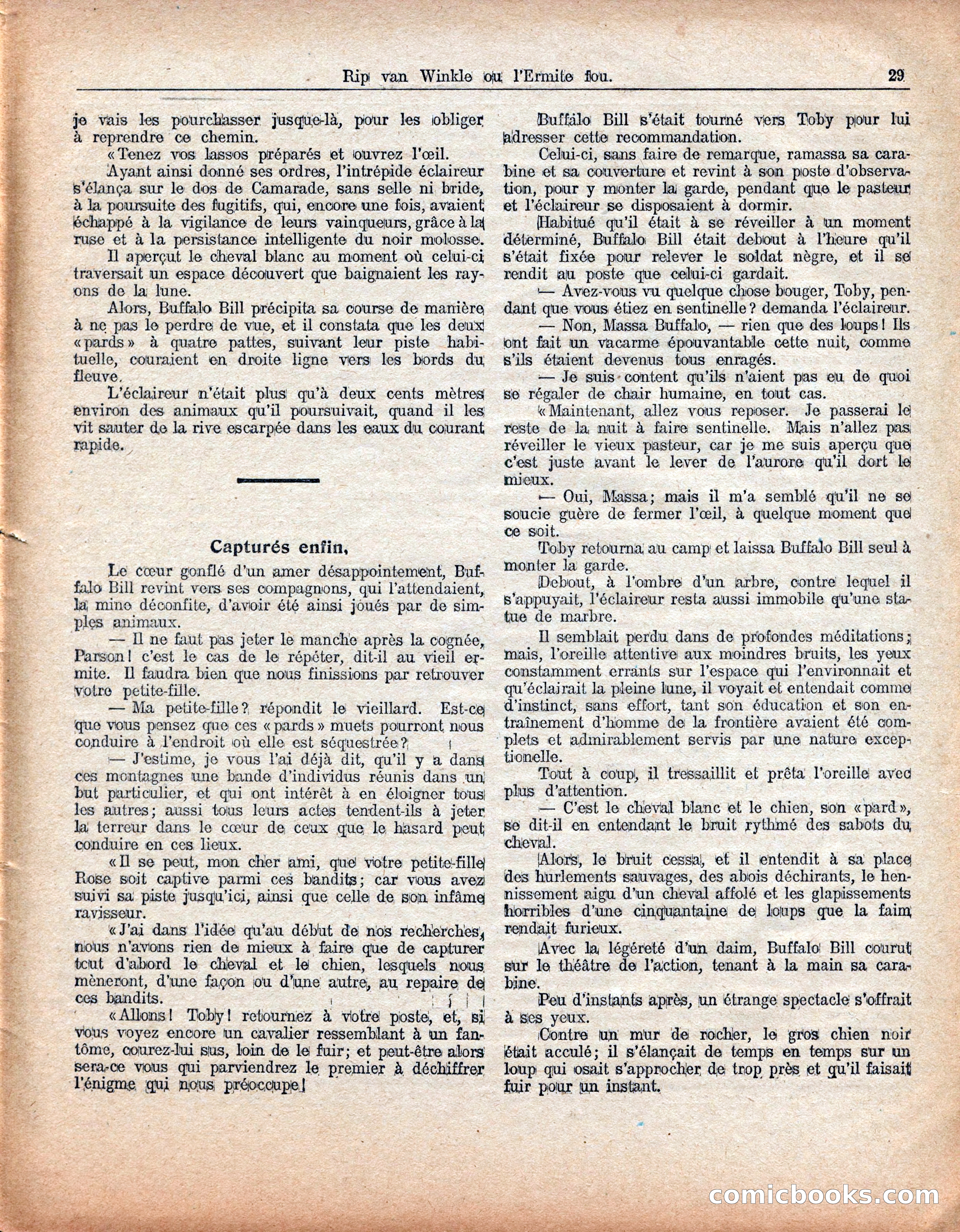Buffalo Bill and the Mad Hermit: Finding a Lost Trail — page 33 of 40