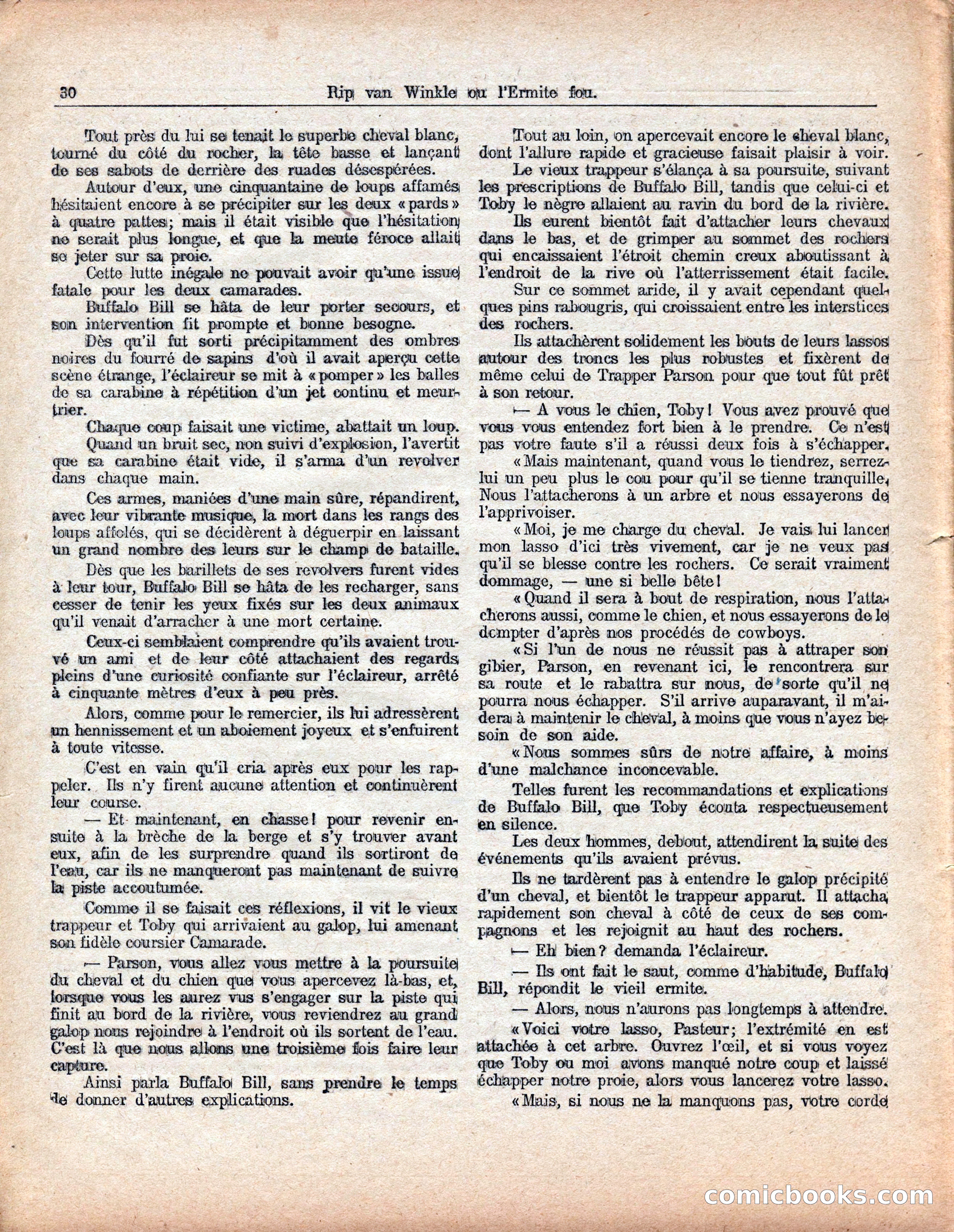 Buffalo Bill and the Mad Hermit: Finding a Lost Trail — page 34 of 40