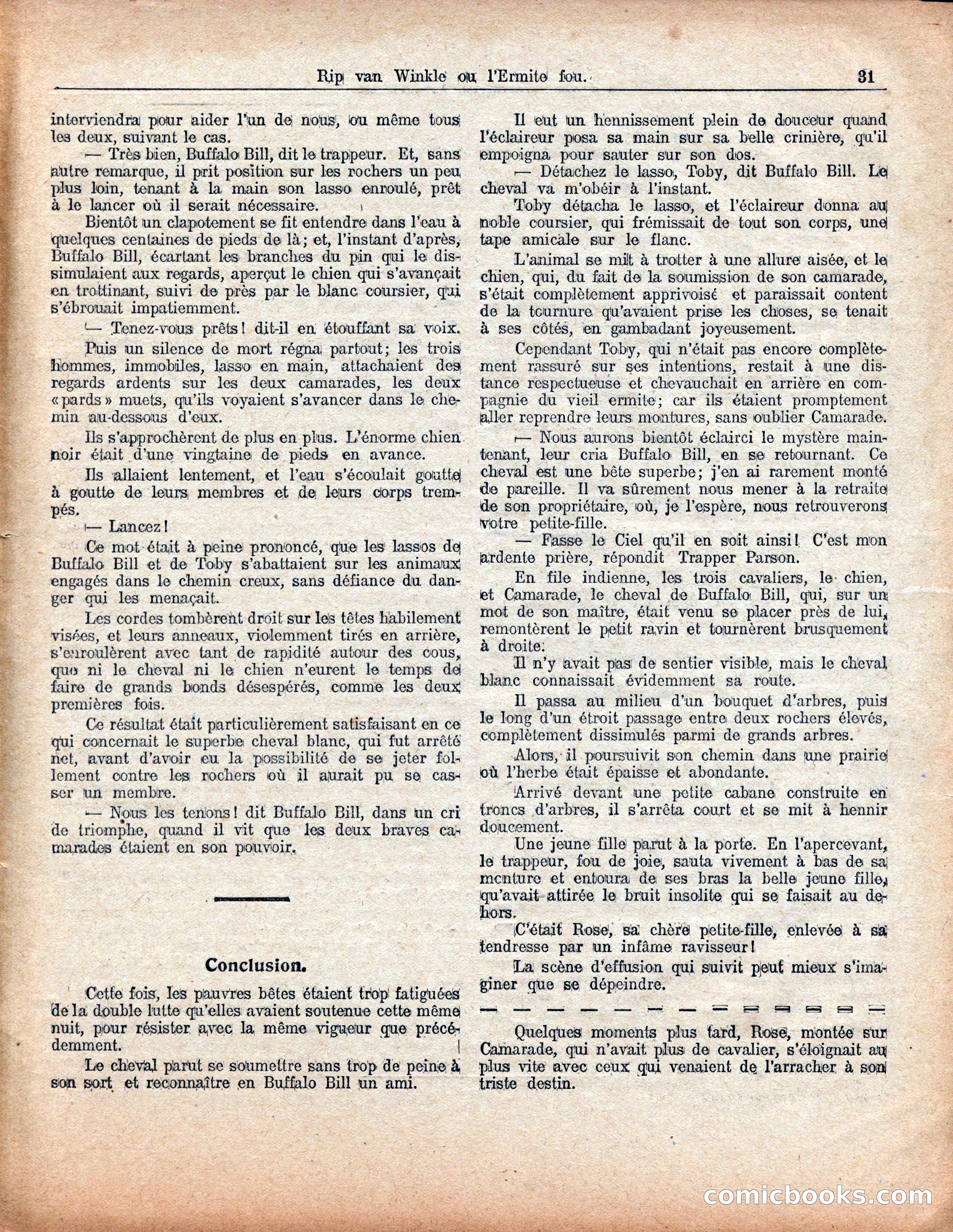 Buffalo Bill and the Mad Hermit: Finding a Lost Trail — page 35 of 40