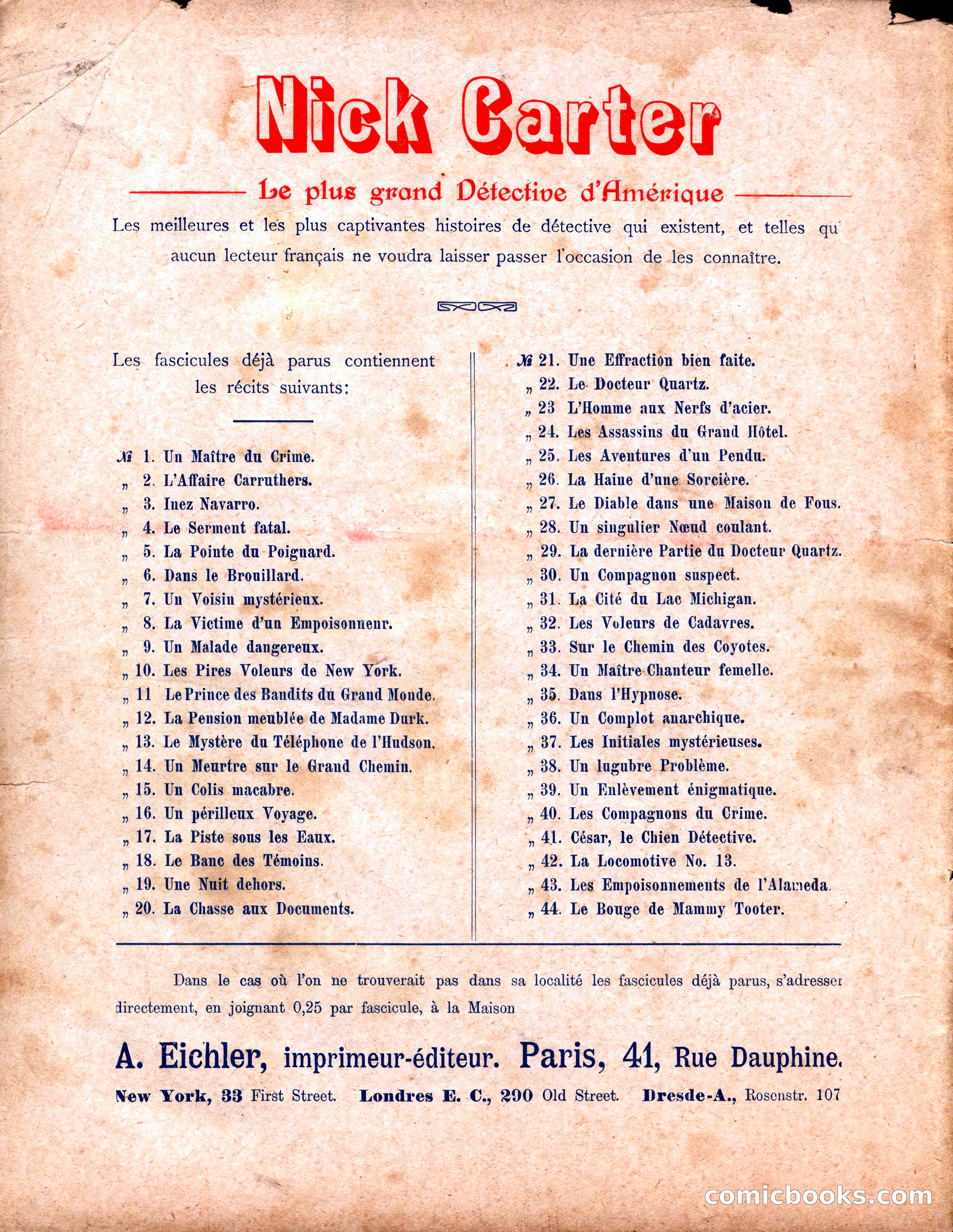 Buffalo Bill and the Mad Hermit: Finding a Lost Trail — page 40 of 40