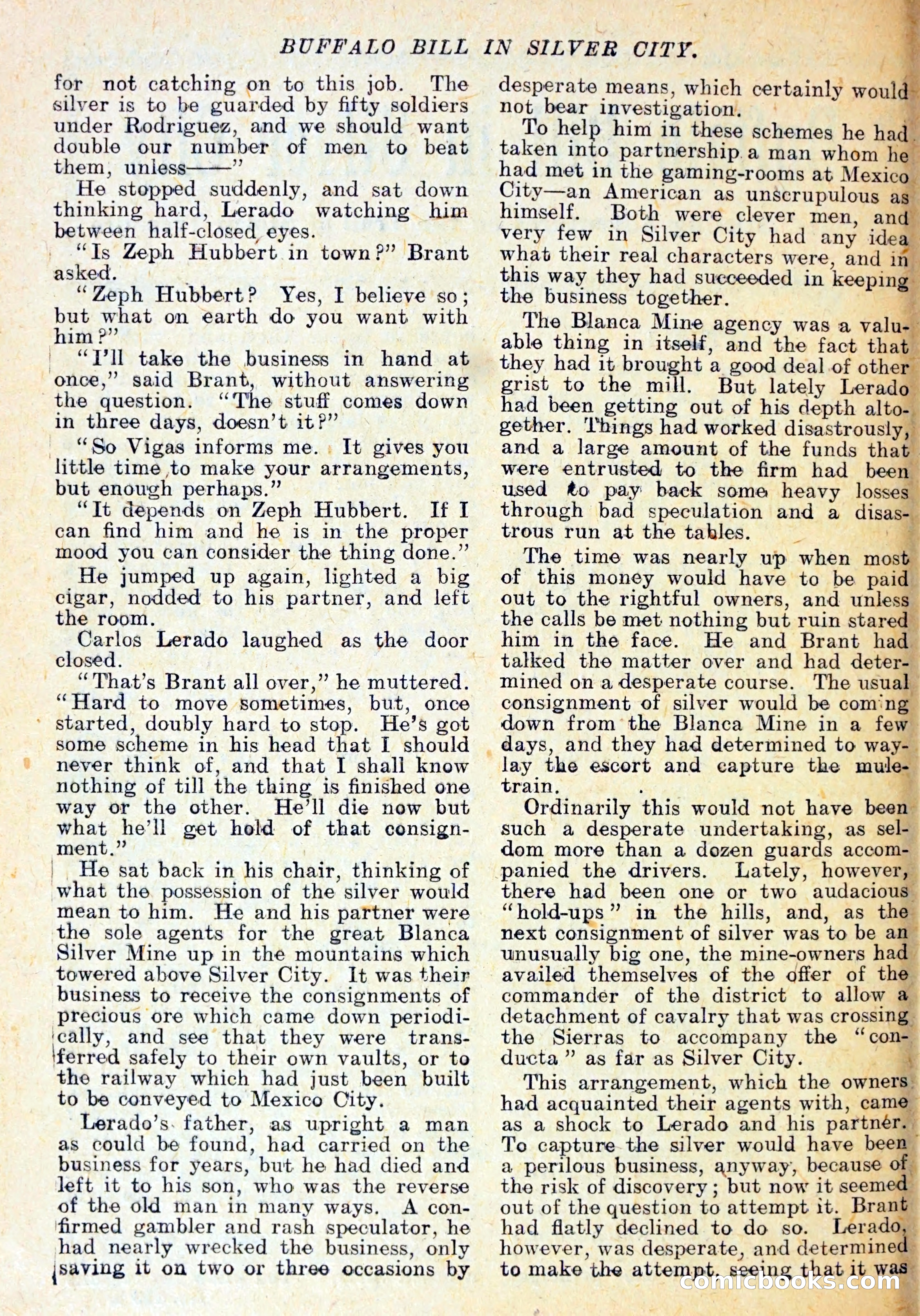 Buffalo Bill in Silver City — page 5 of 29