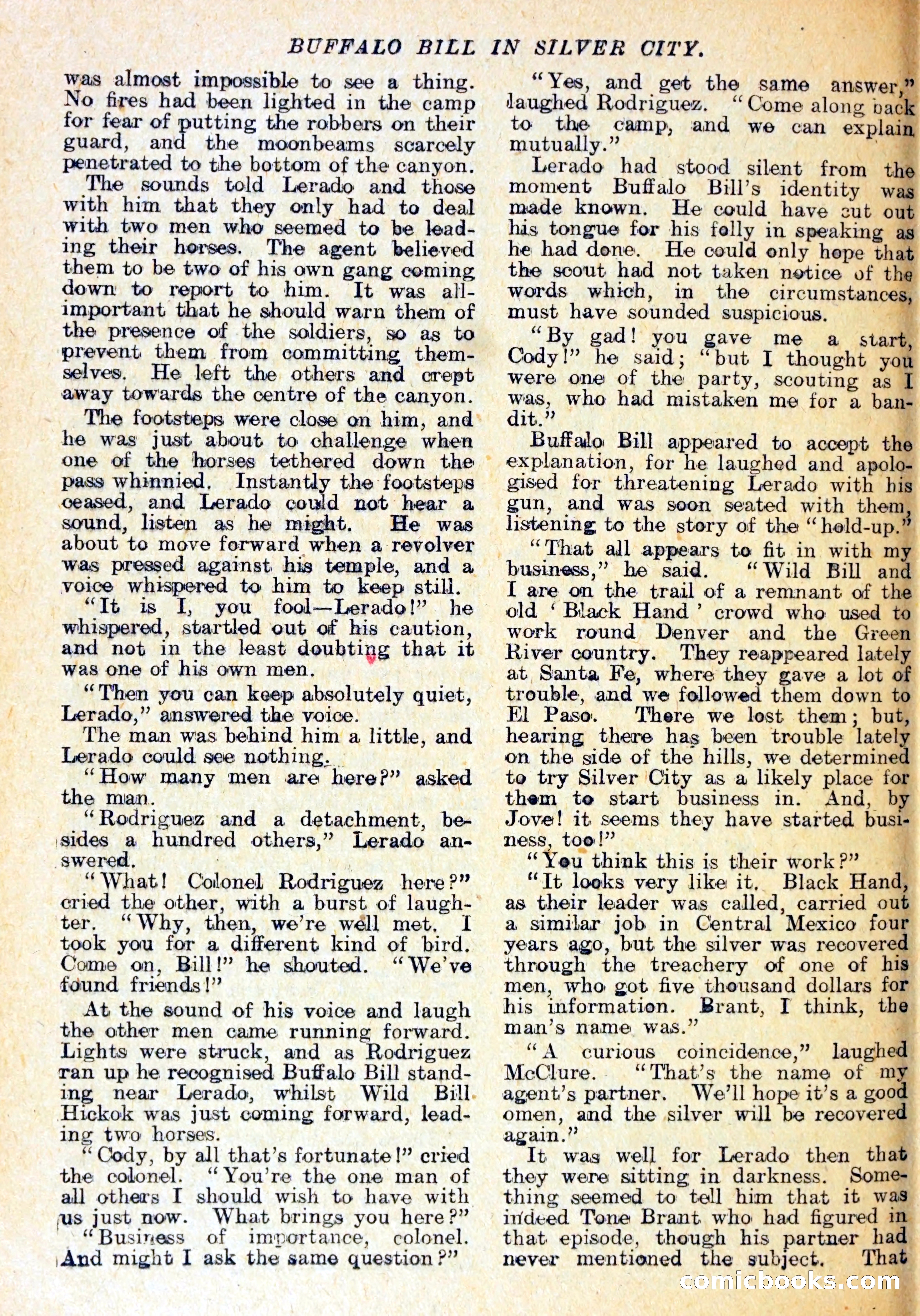 Buffalo Bill in Silver City — page 13 of 29