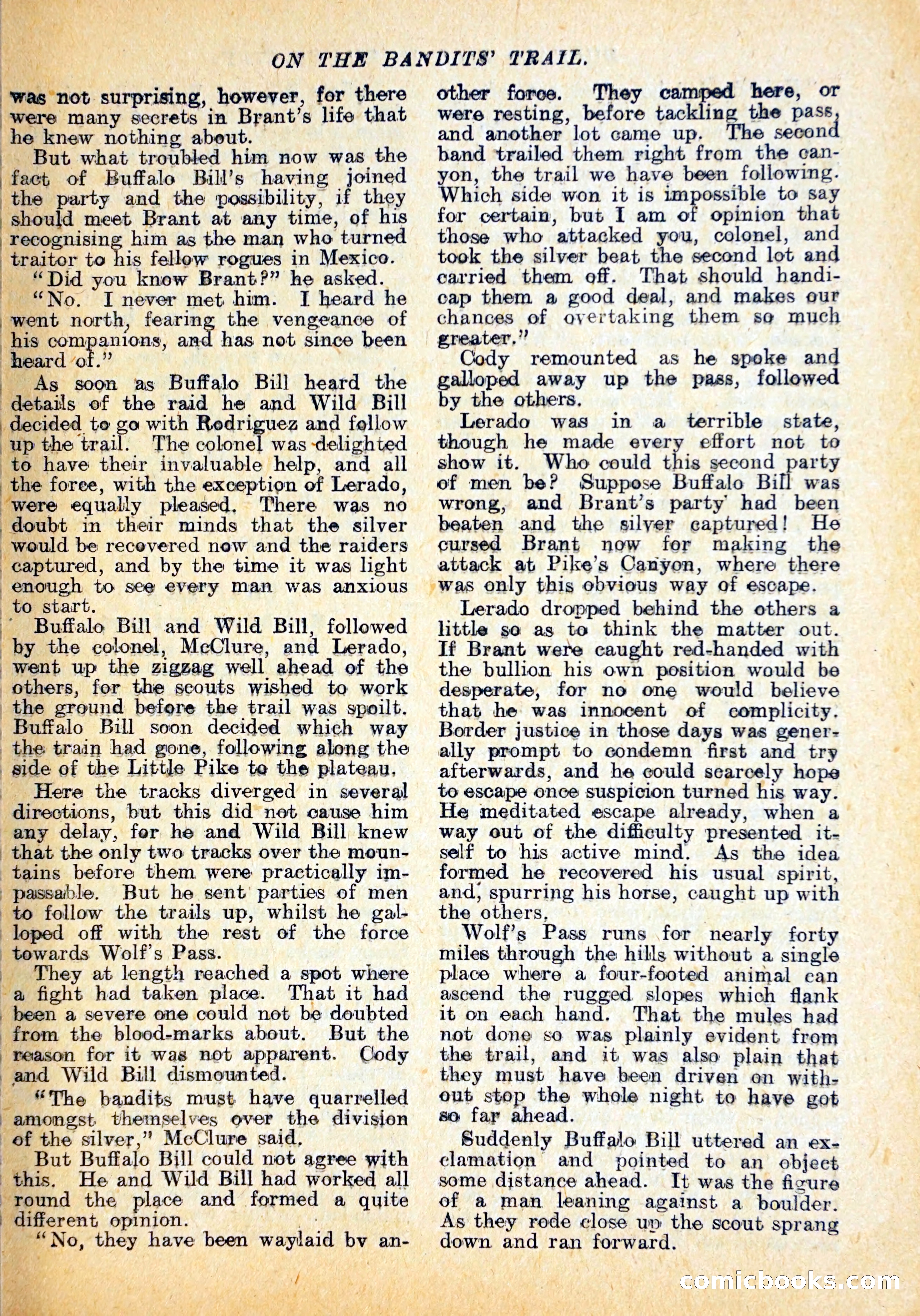 Buffalo Bill in Silver City — page 14 of 29