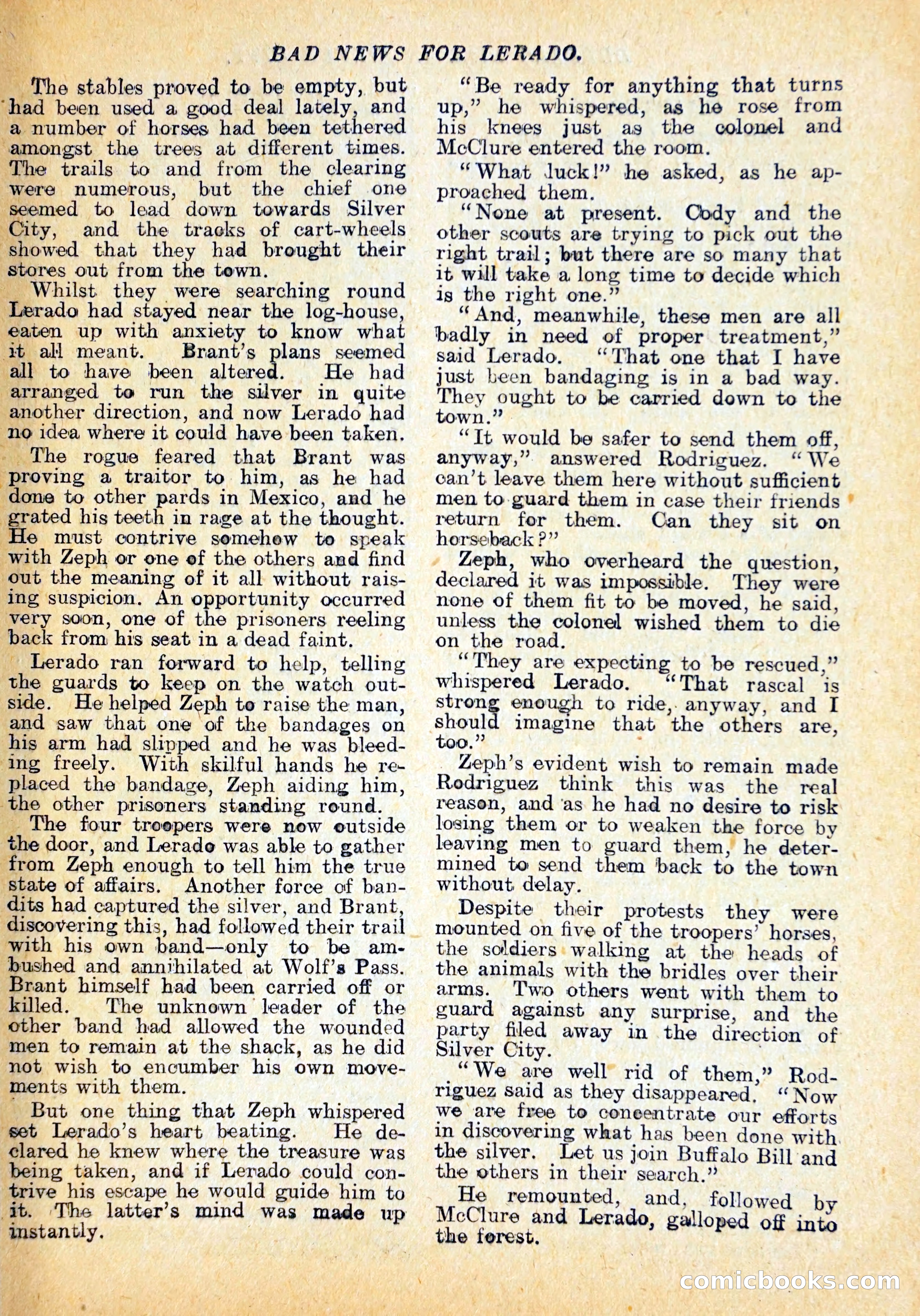 Buffalo Bill in Silver City — page 18 of 29