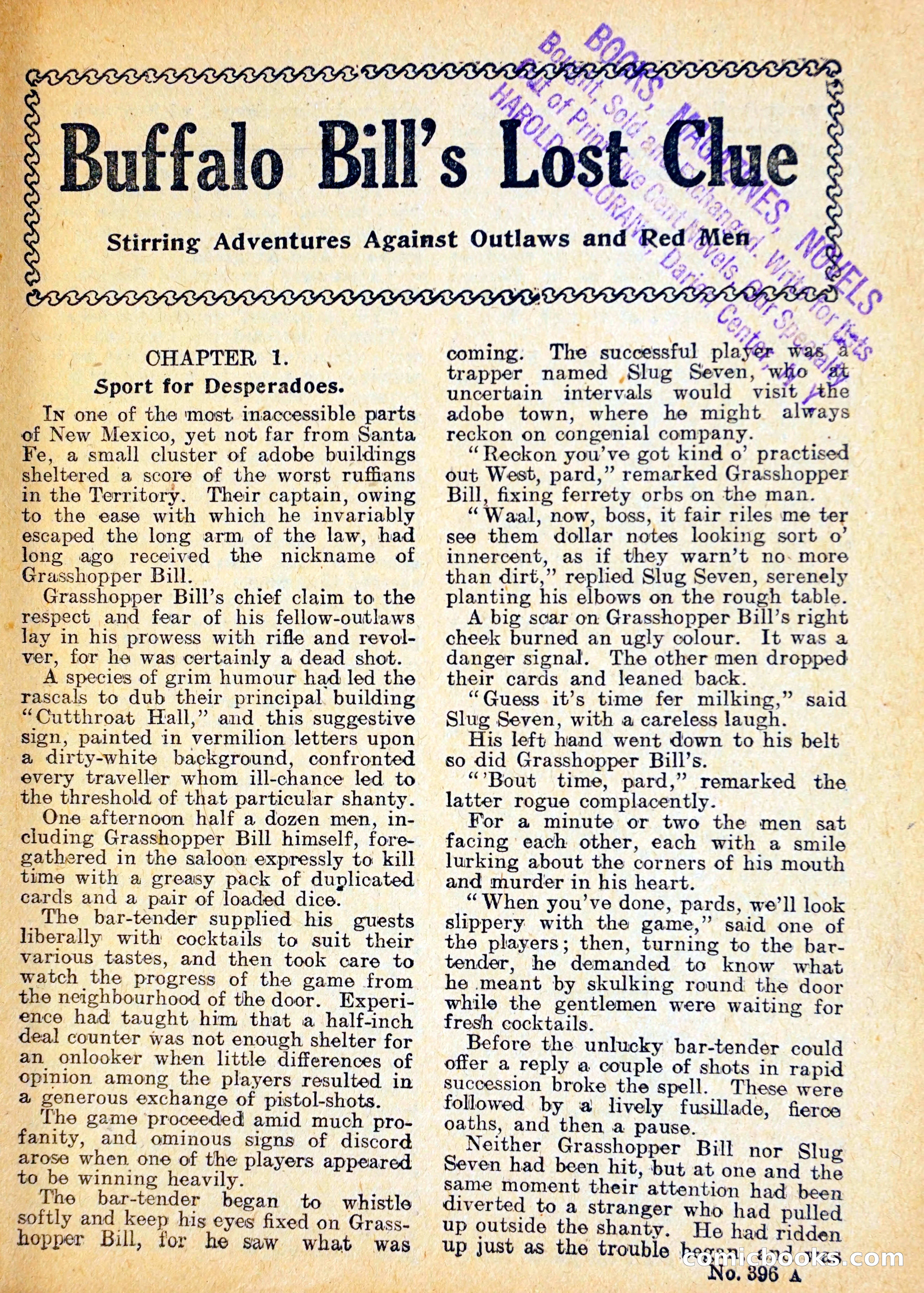 Buffalo Bill's Lost Clue — page 4 of 29