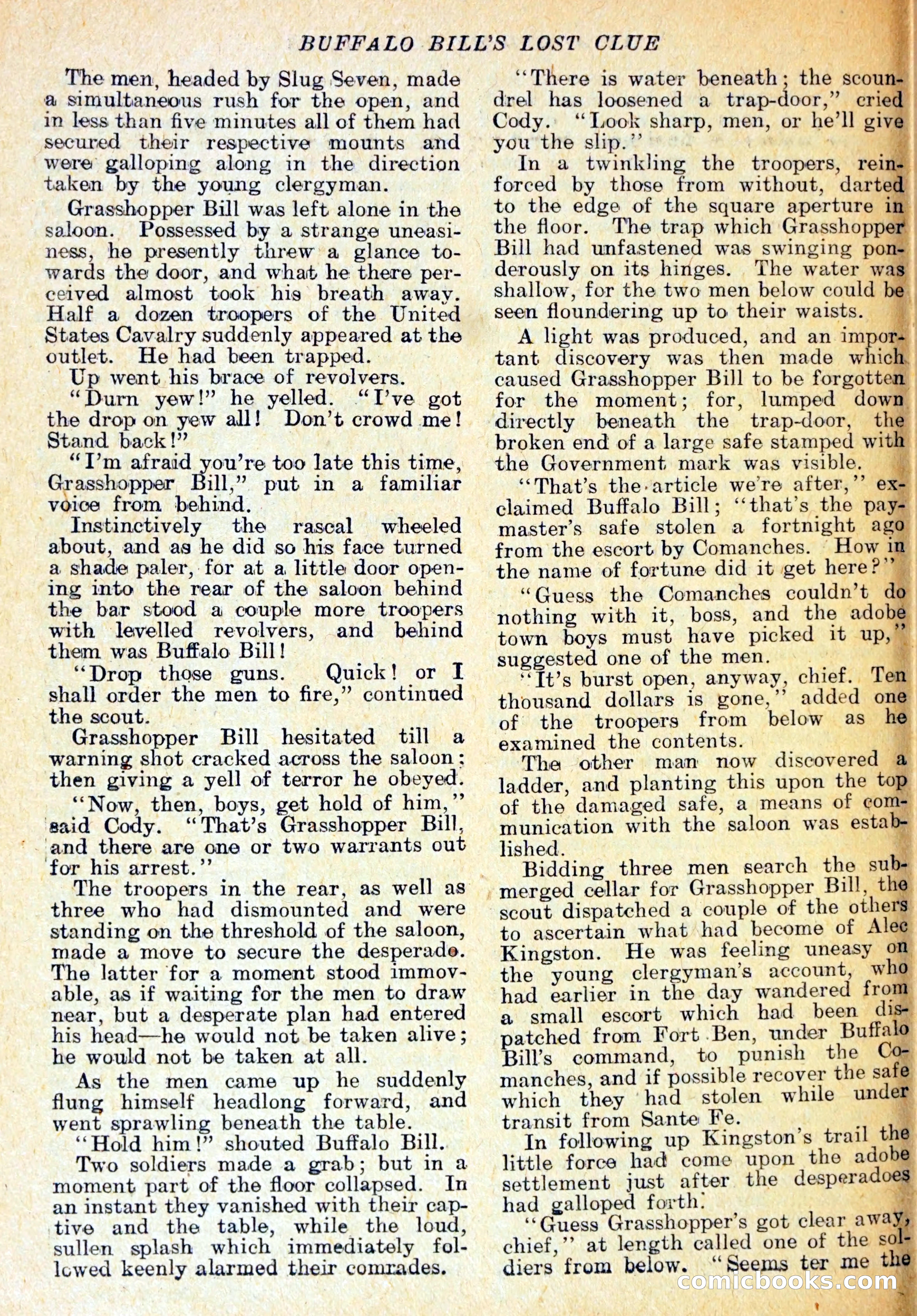 Buffalo Bill's Lost Clue — page 7 of 29