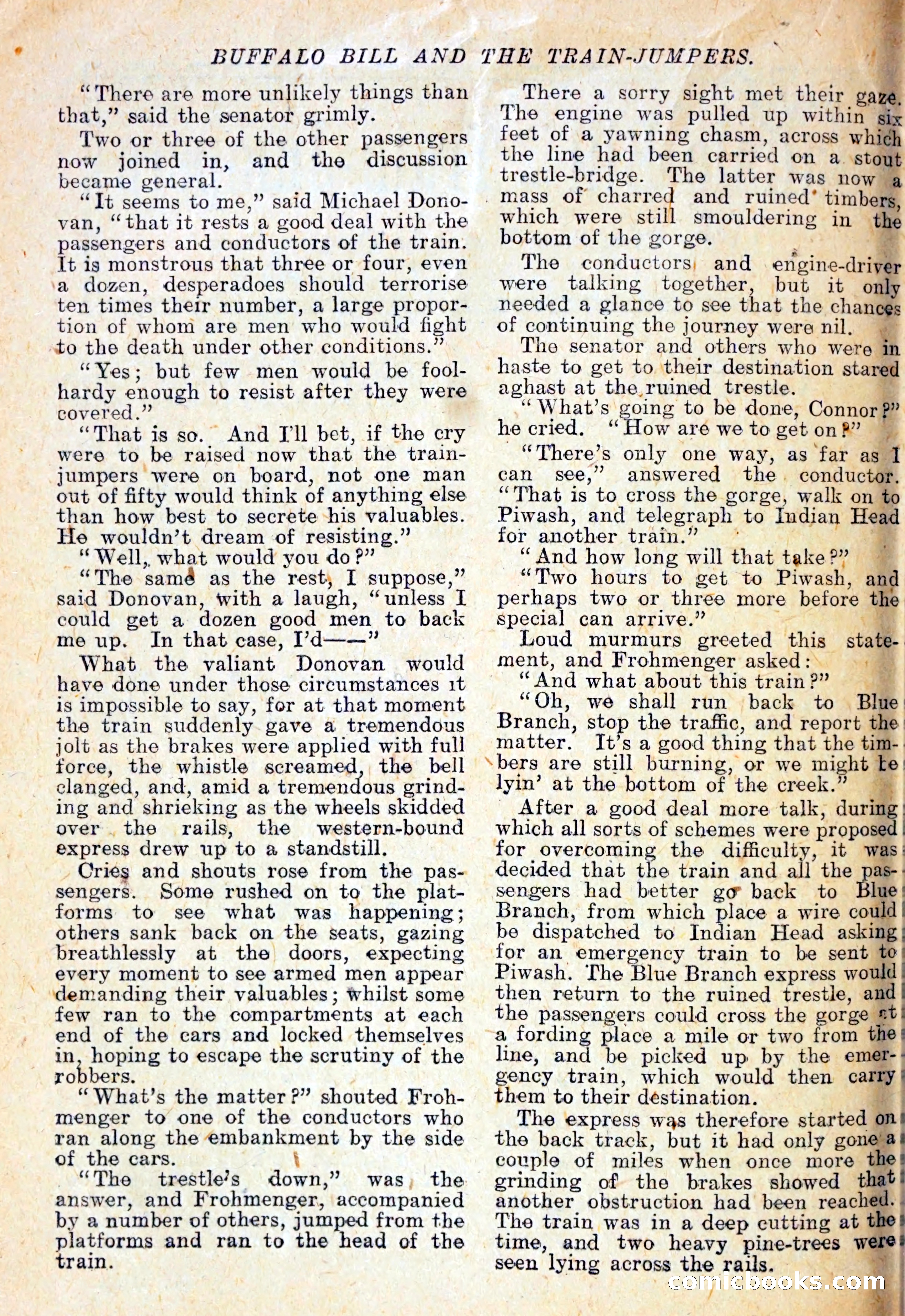 Buffalo Bill and the Train-Jumpers — page 5 of 29