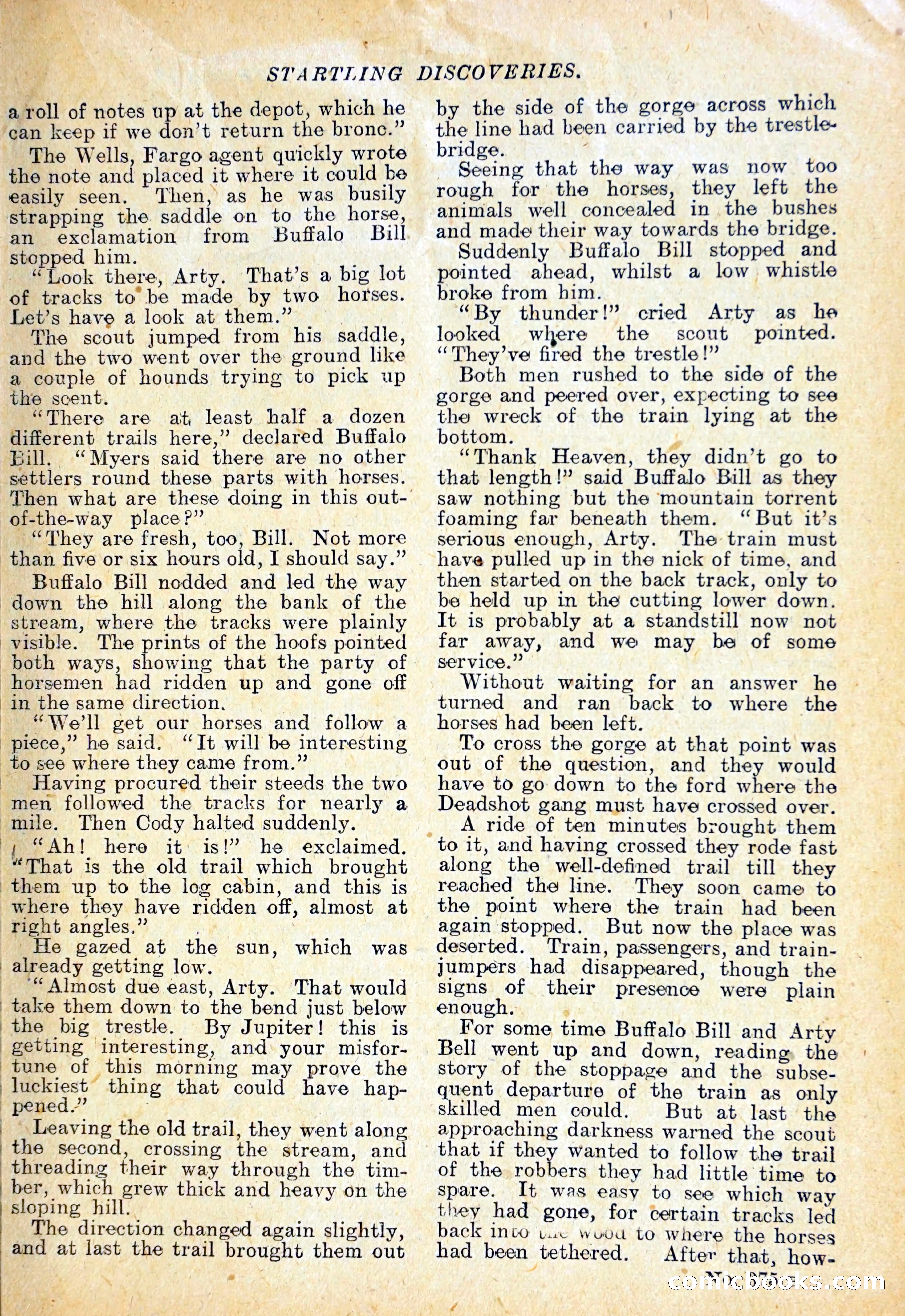 Buffalo Bill and the Train-Jumpers — page 8 of 29