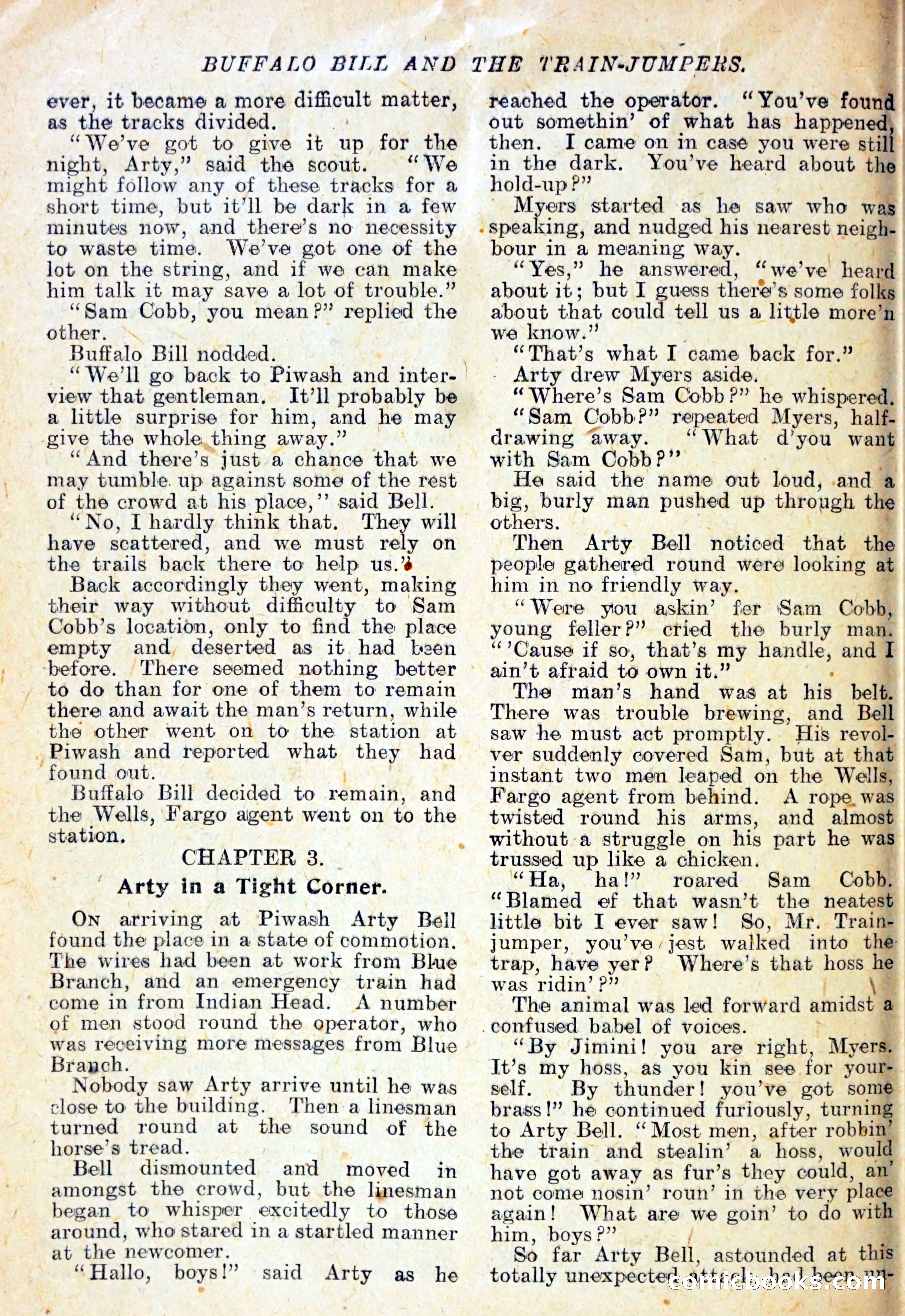Buffalo Bill and the Train-Jumpers — page 9 of 29