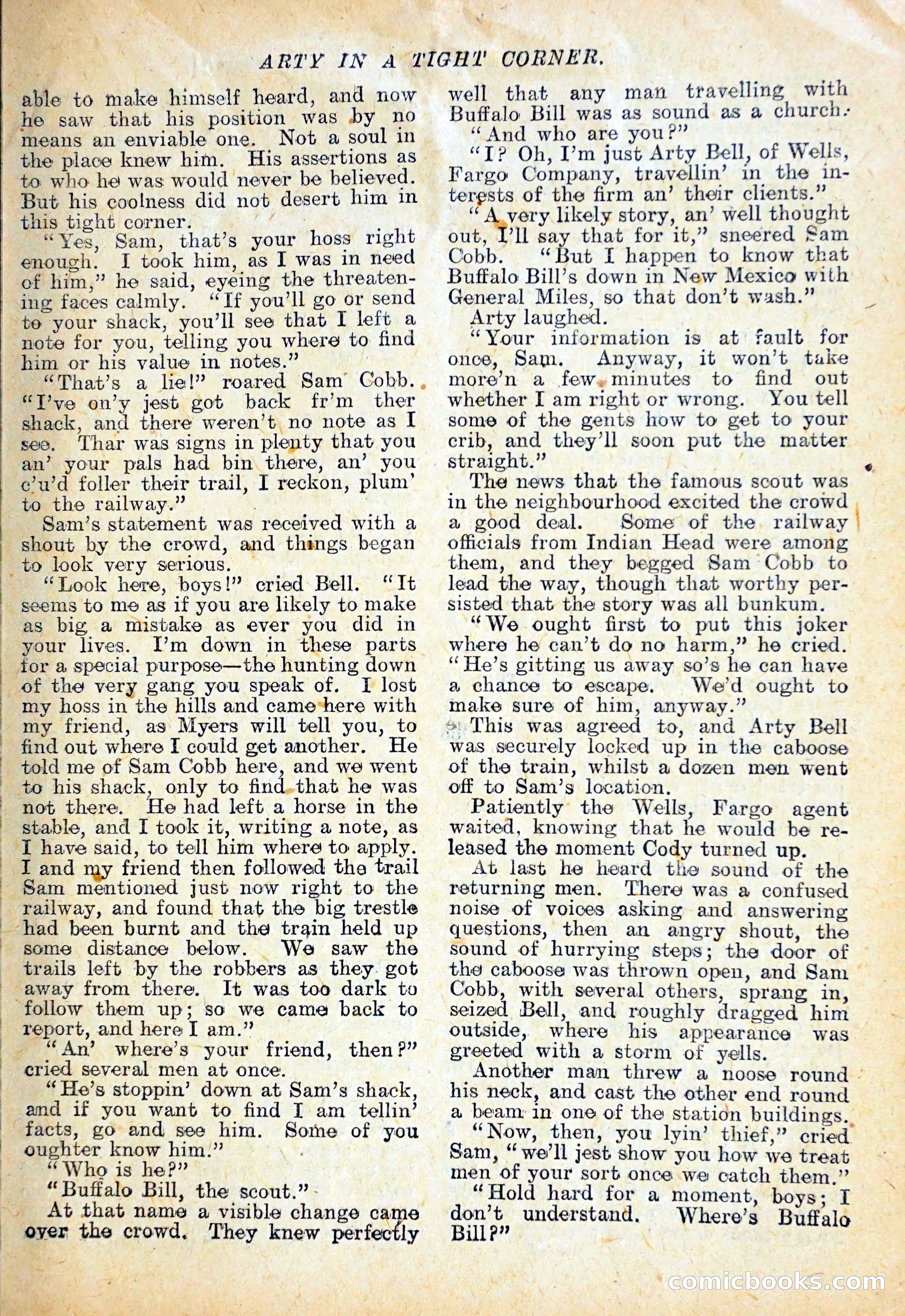 Buffalo Bill and the Train-Jumpers — page 10 of 29