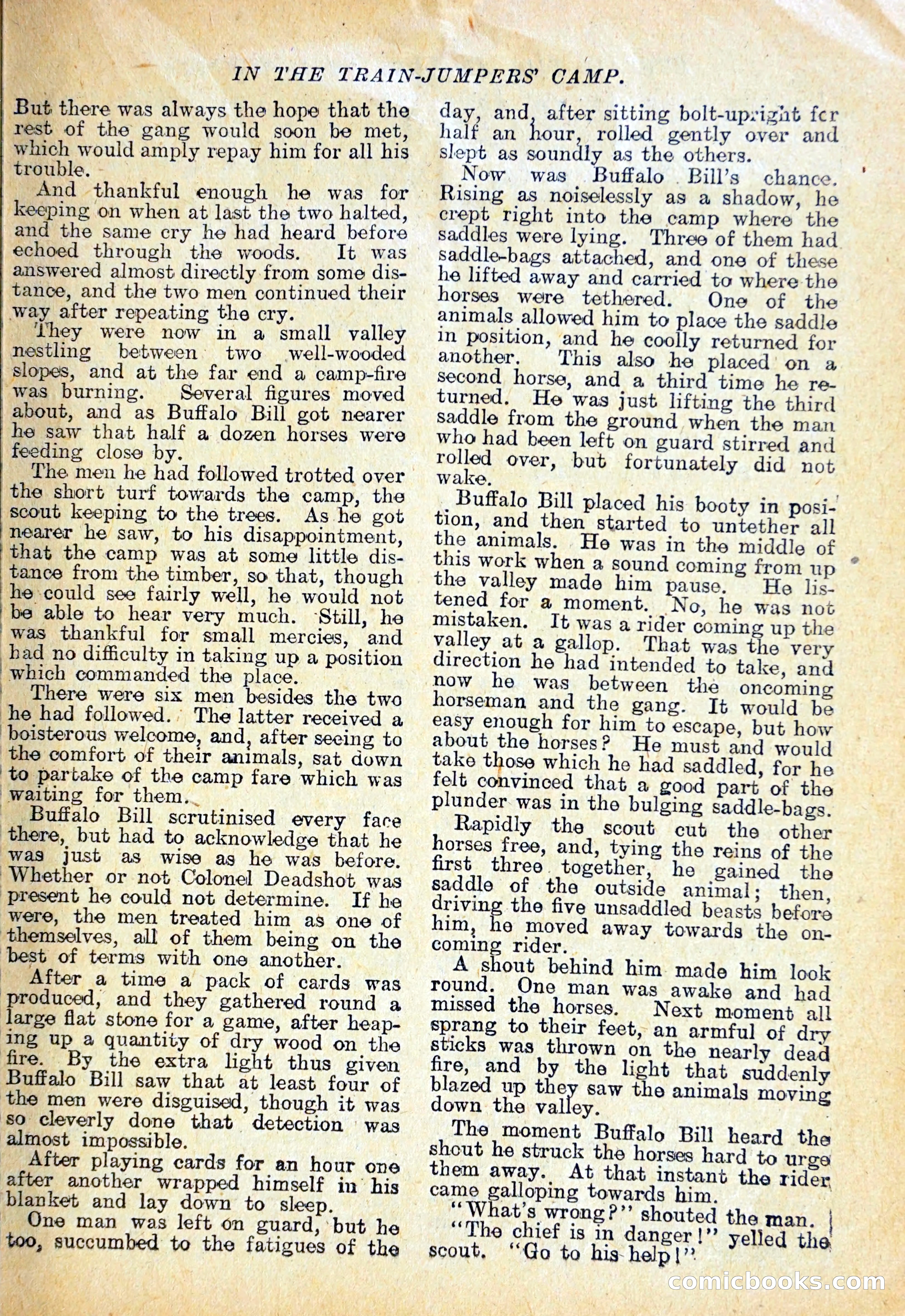 Buffalo Bill and the Train-Jumpers — page 12 of 29