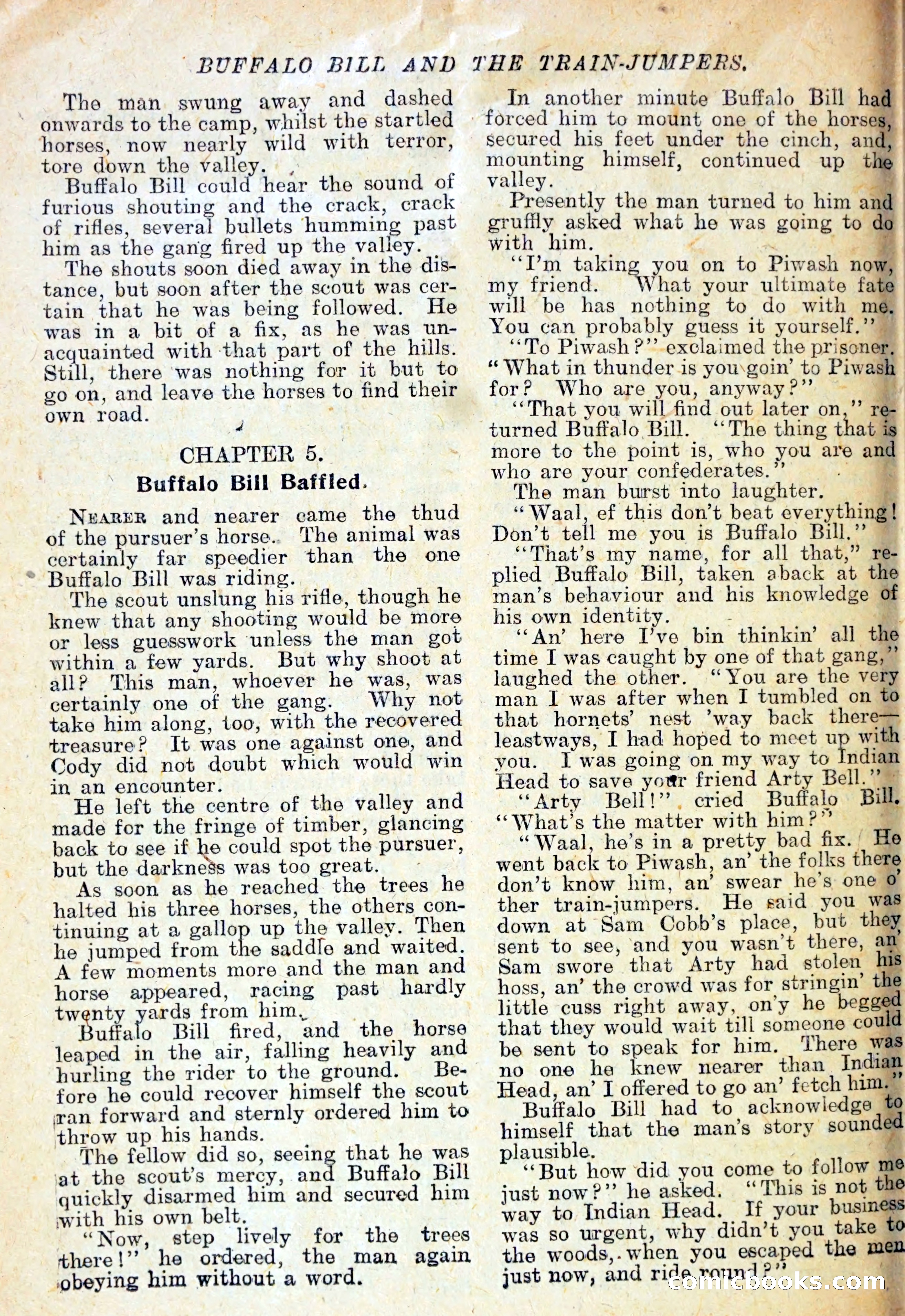 Buffalo Bill and the Train-Jumpers — page 13 of 29