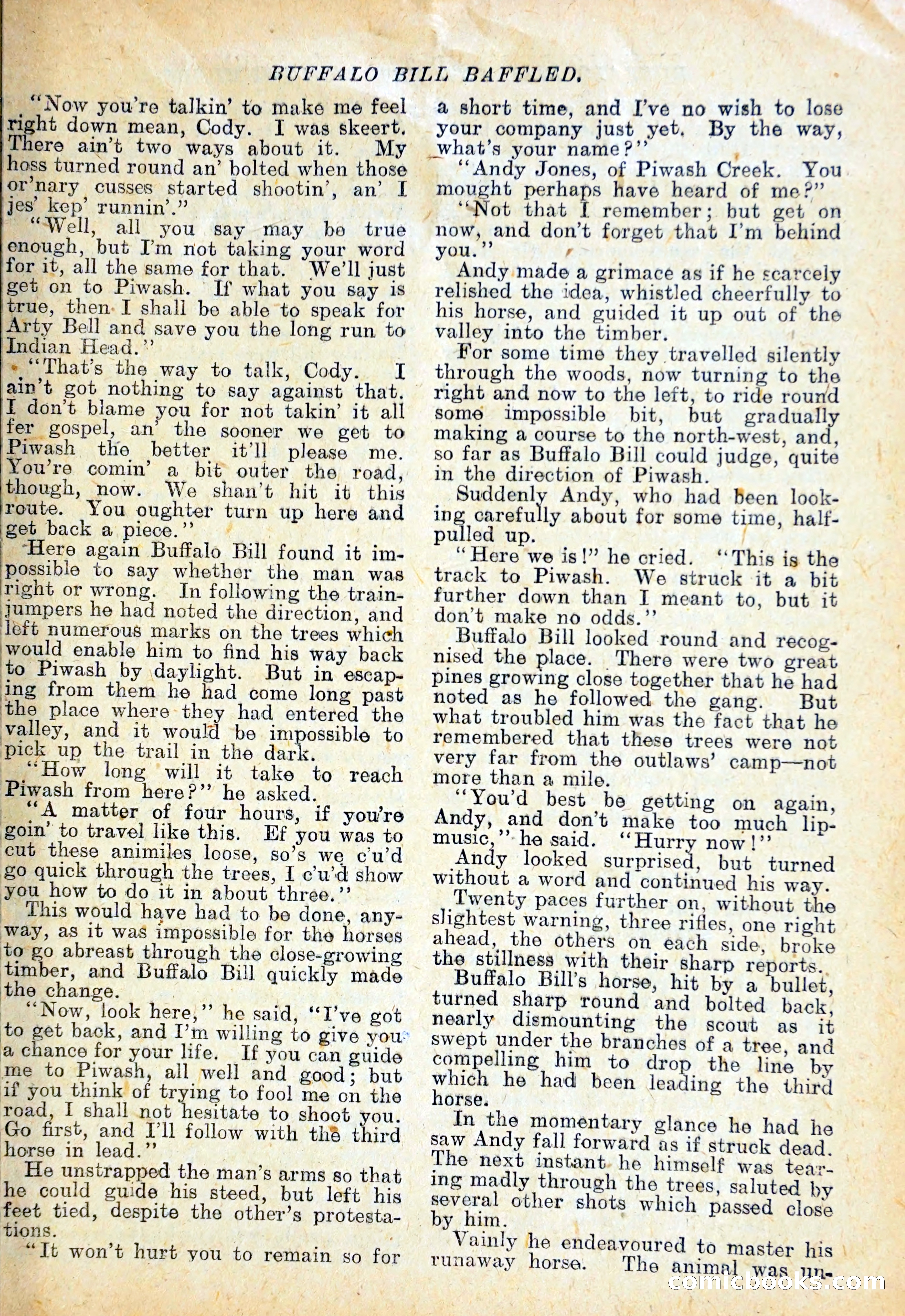 Buffalo Bill and the Train-Jumpers — page 14 of 29