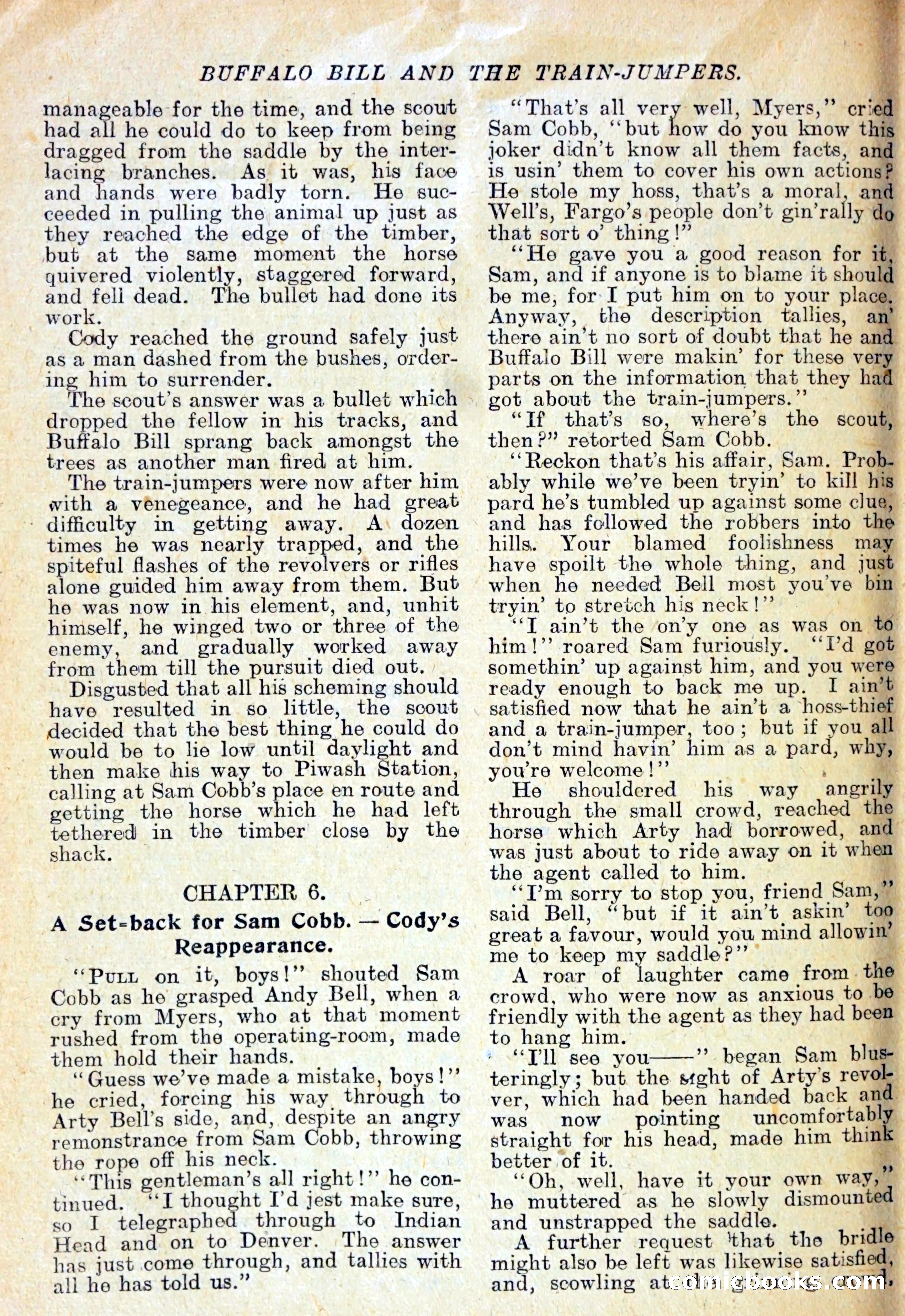 Buffalo Bill and the Train-Jumpers — page 15 of 29