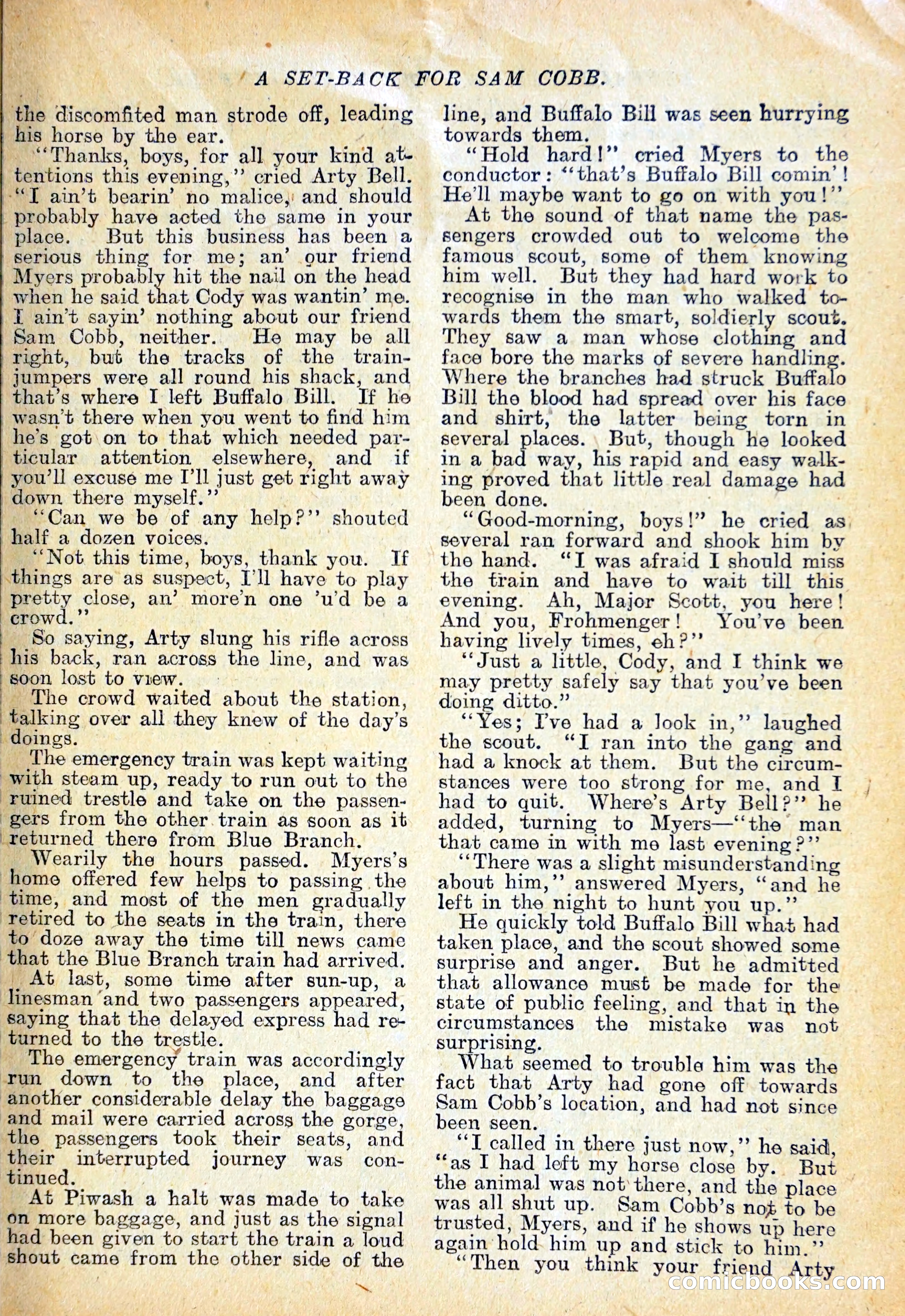 Buffalo Bill and the Train-Jumpers — page 16 of 29