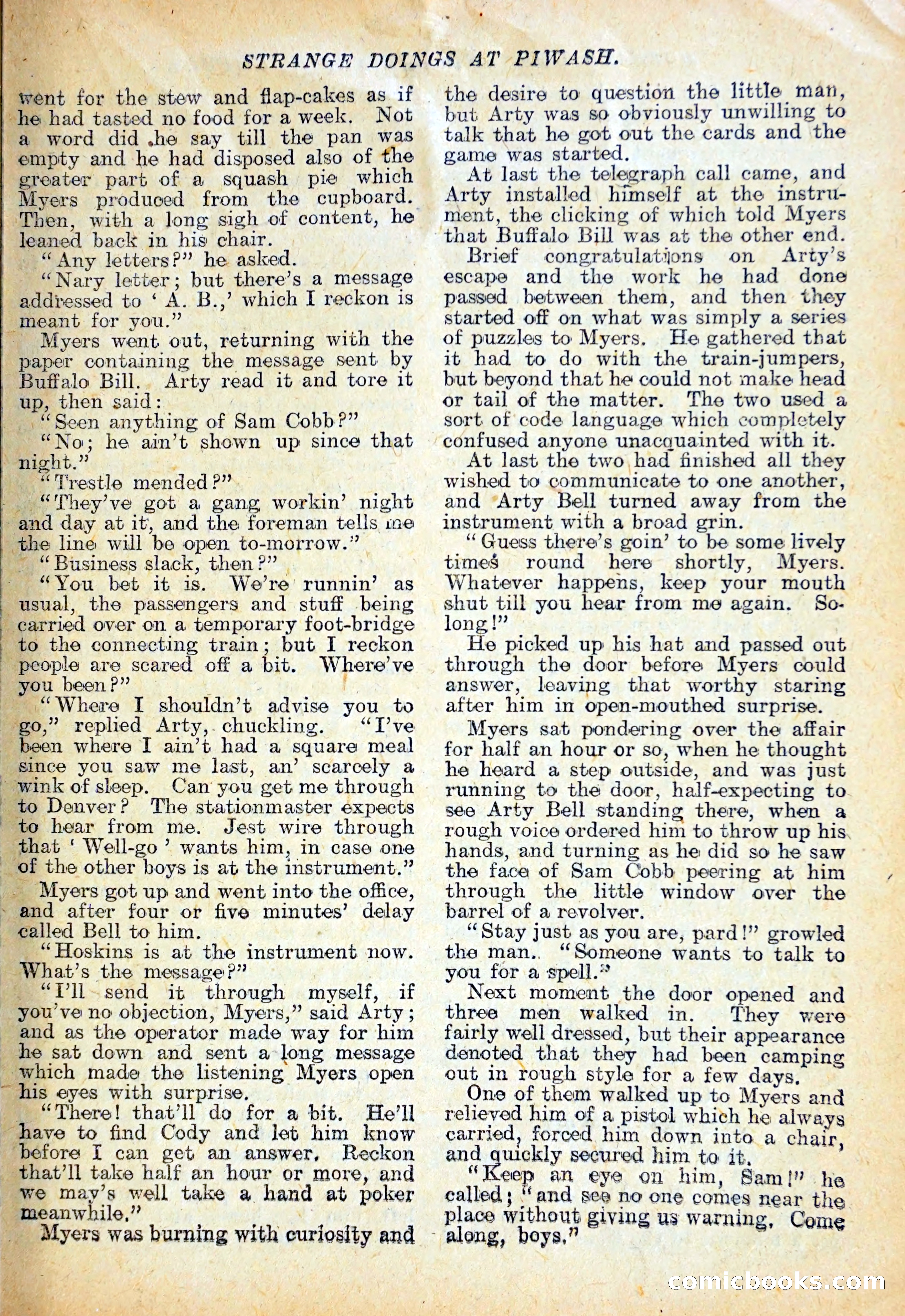 Buffalo Bill and the Train-Jumpers — page 18 of 29