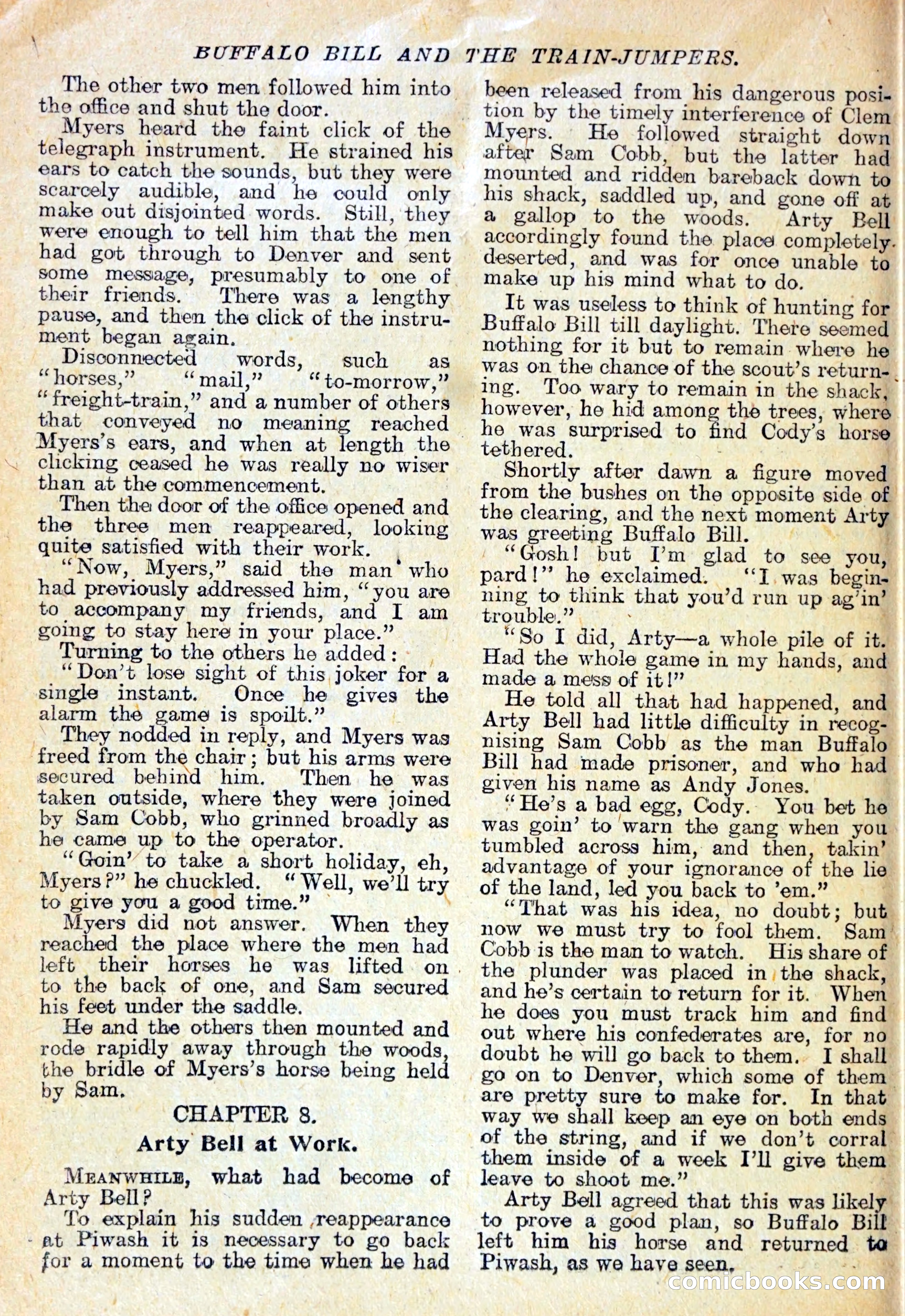 Buffalo Bill and the Train-Jumpers — page 19 of 29