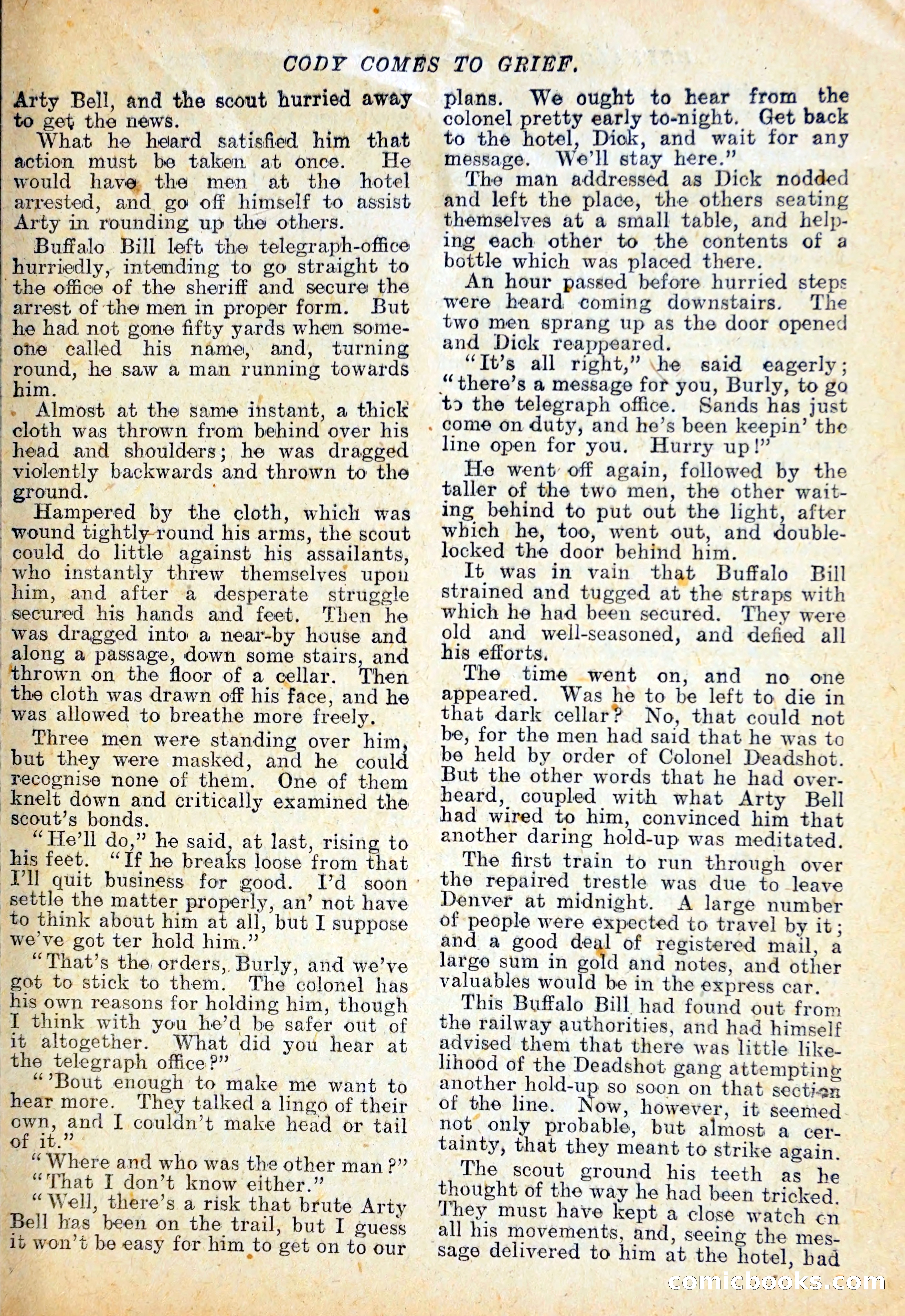 Buffalo Bill and the Train-Jumpers — page 22 of 29