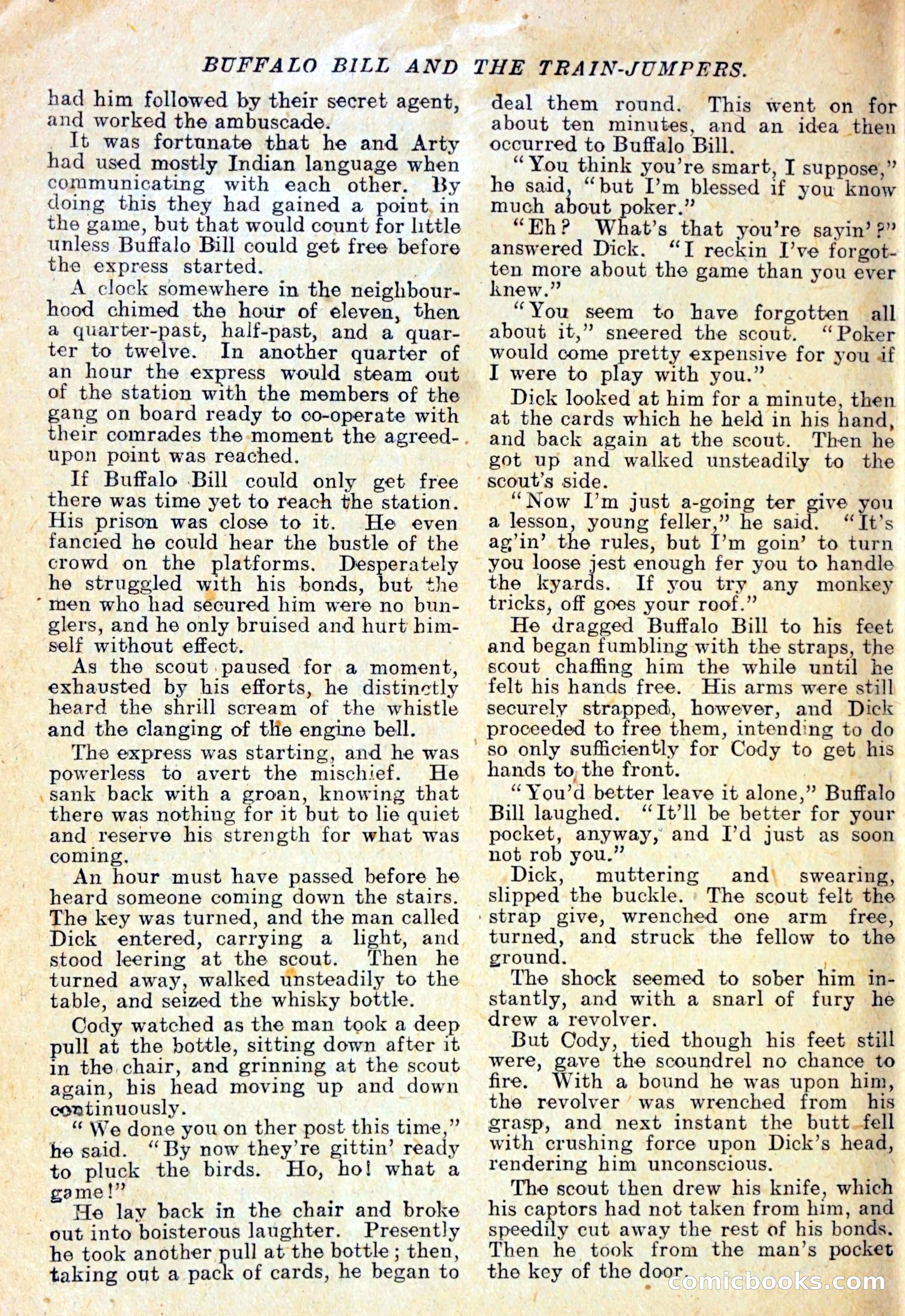 Buffalo Bill and the Train-Jumpers — page 23 of 29