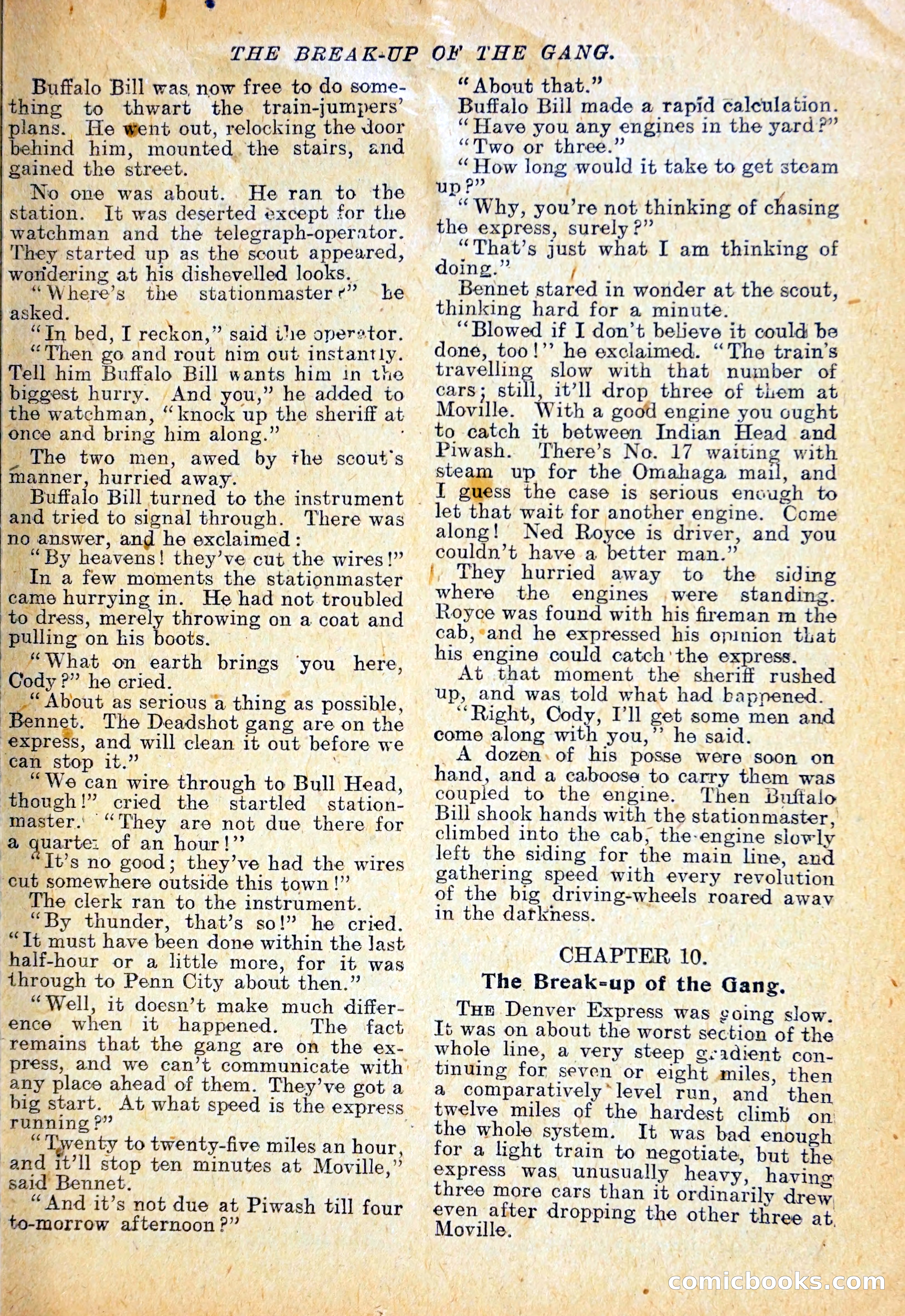 Buffalo Bill and the Train-Jumpers — page 24 of 29