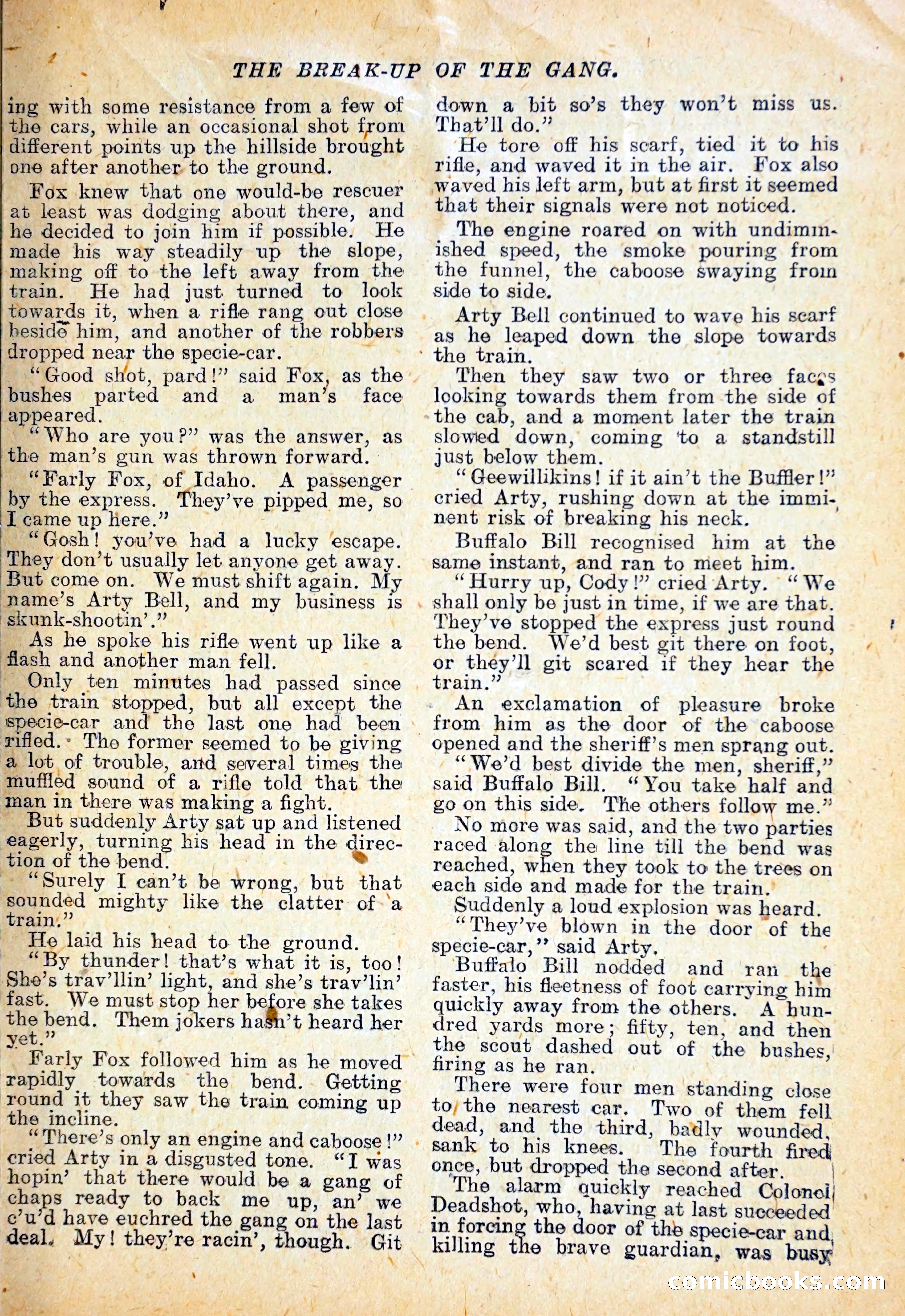 Buffalo Bill and the Train-Jumpers — page 26 of 29