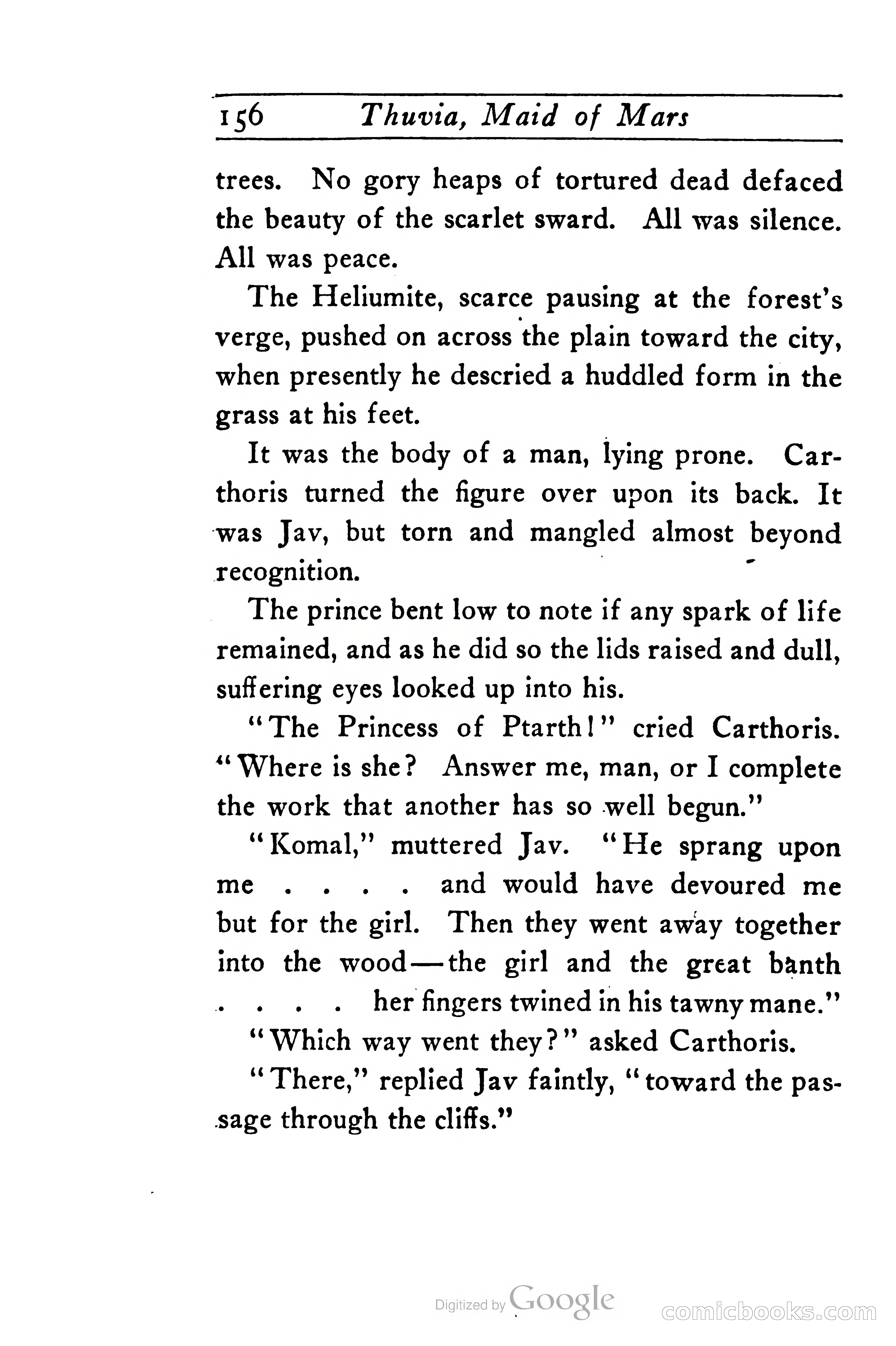 Thuvia, Maid of Mars — page 182 of 304