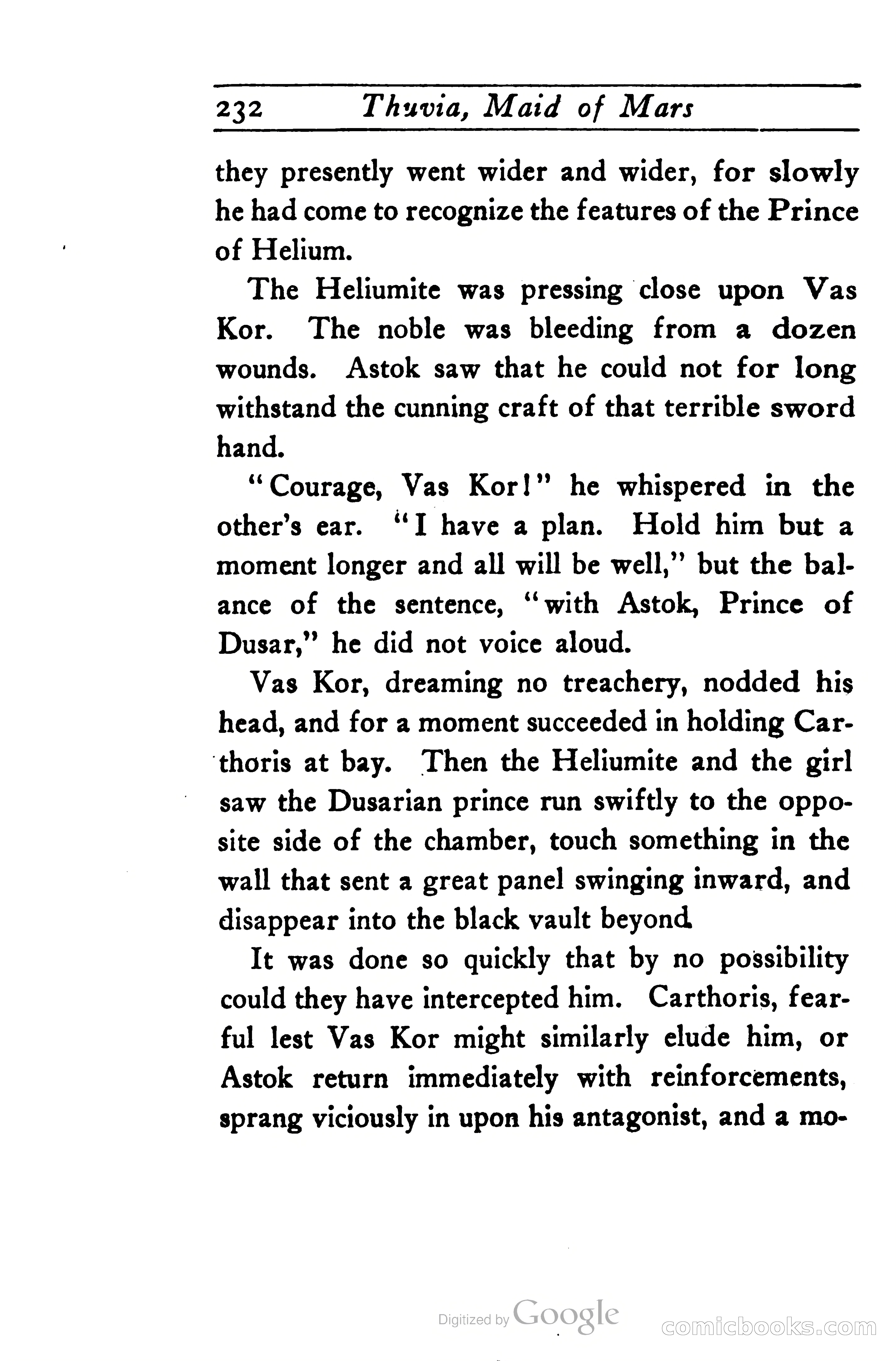 Thuvia, Maid of Mars — page 262 of 304
