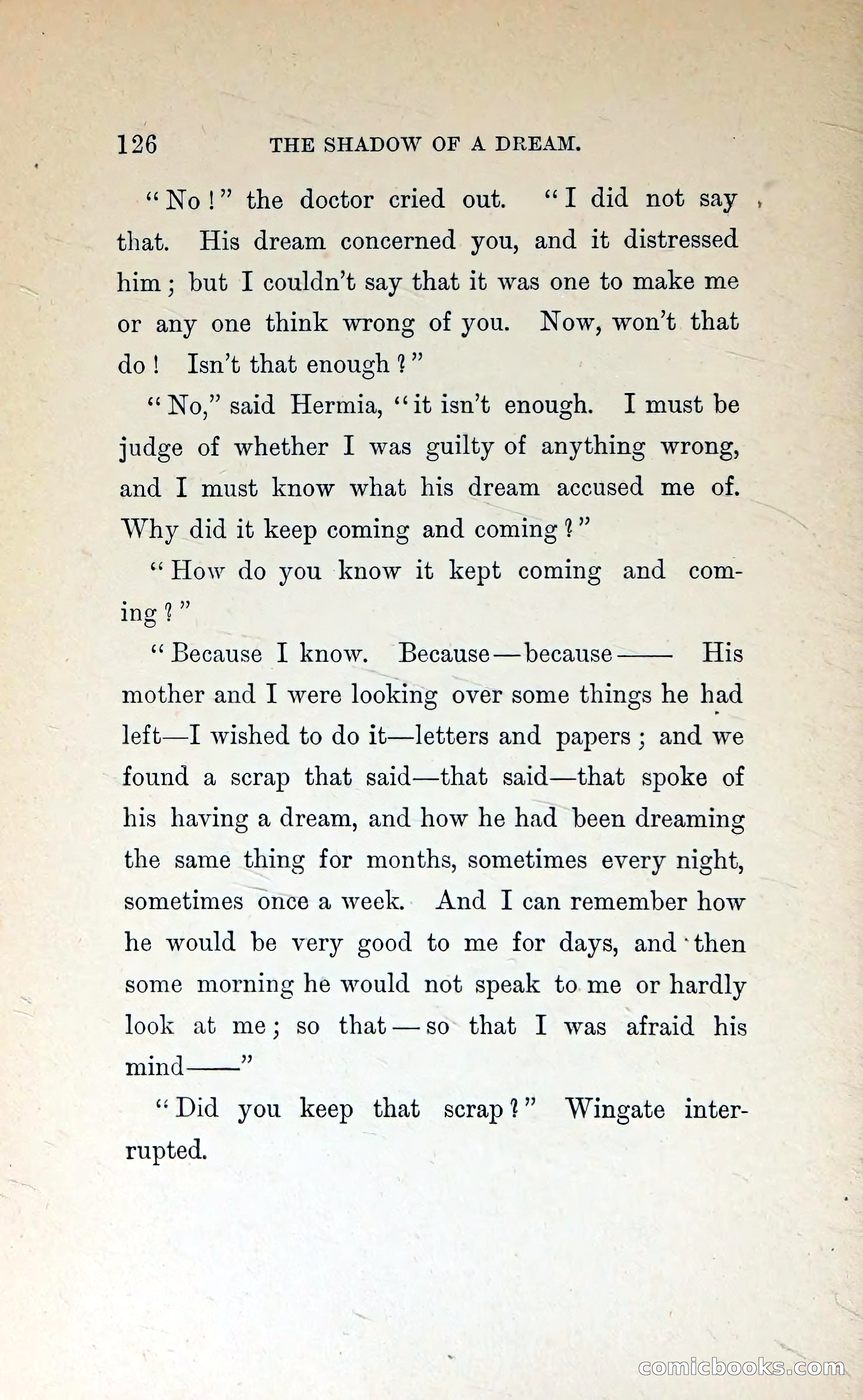 The Shadow of a Dream — page 132 of 232