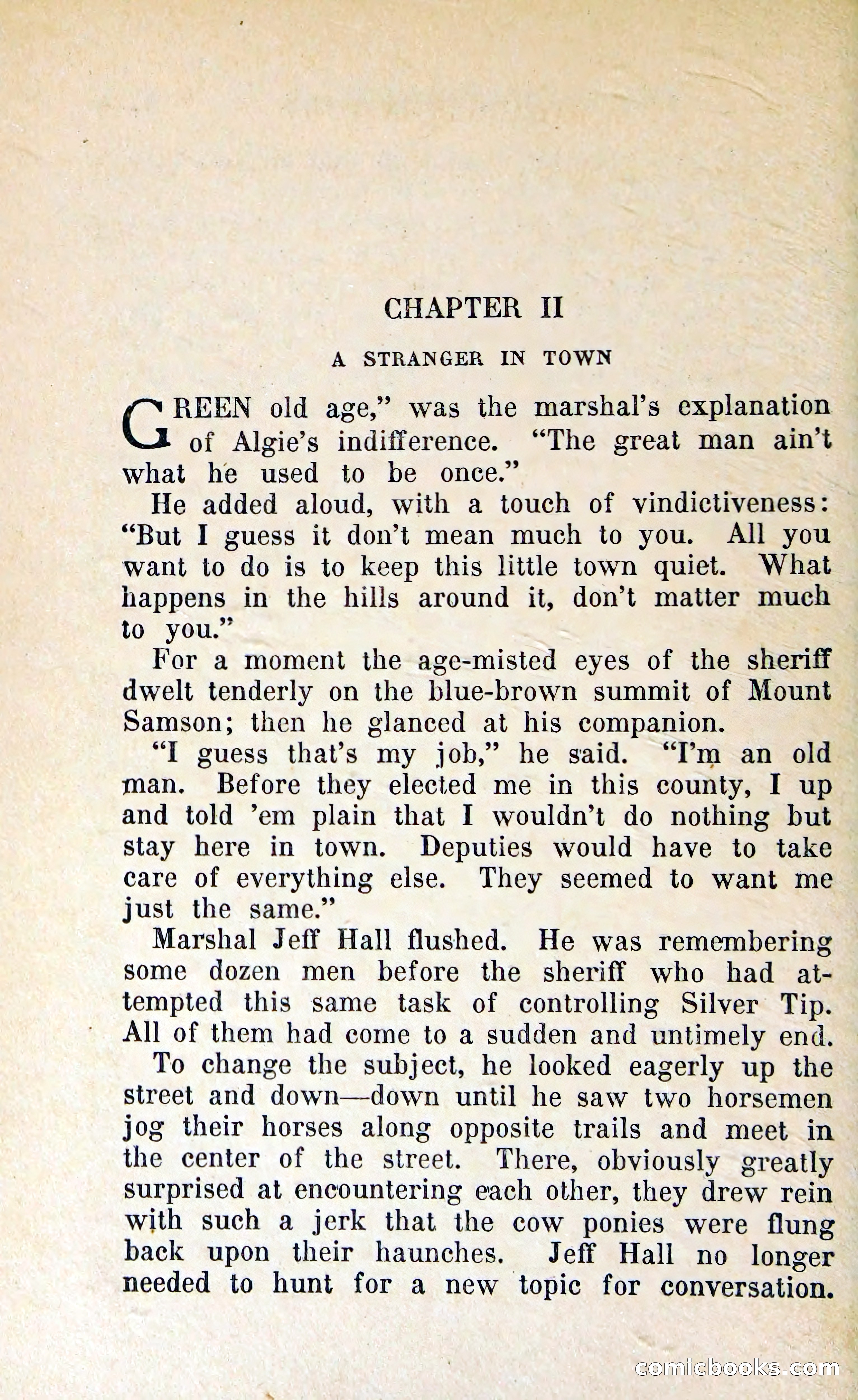 The Shadow of Silver Tip — page 21 of 329