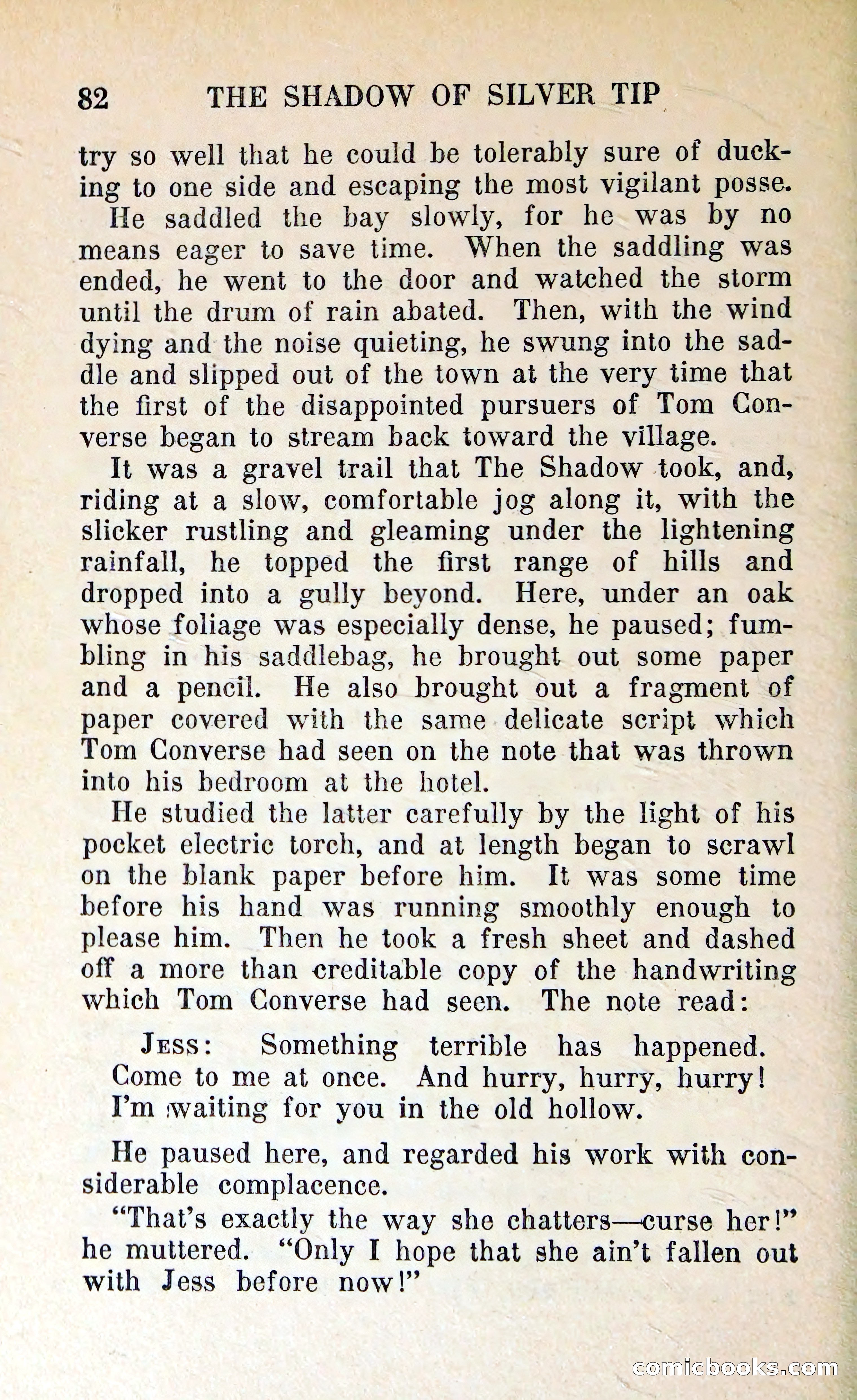 The Shadow of Silver Tip — page 85 of 329