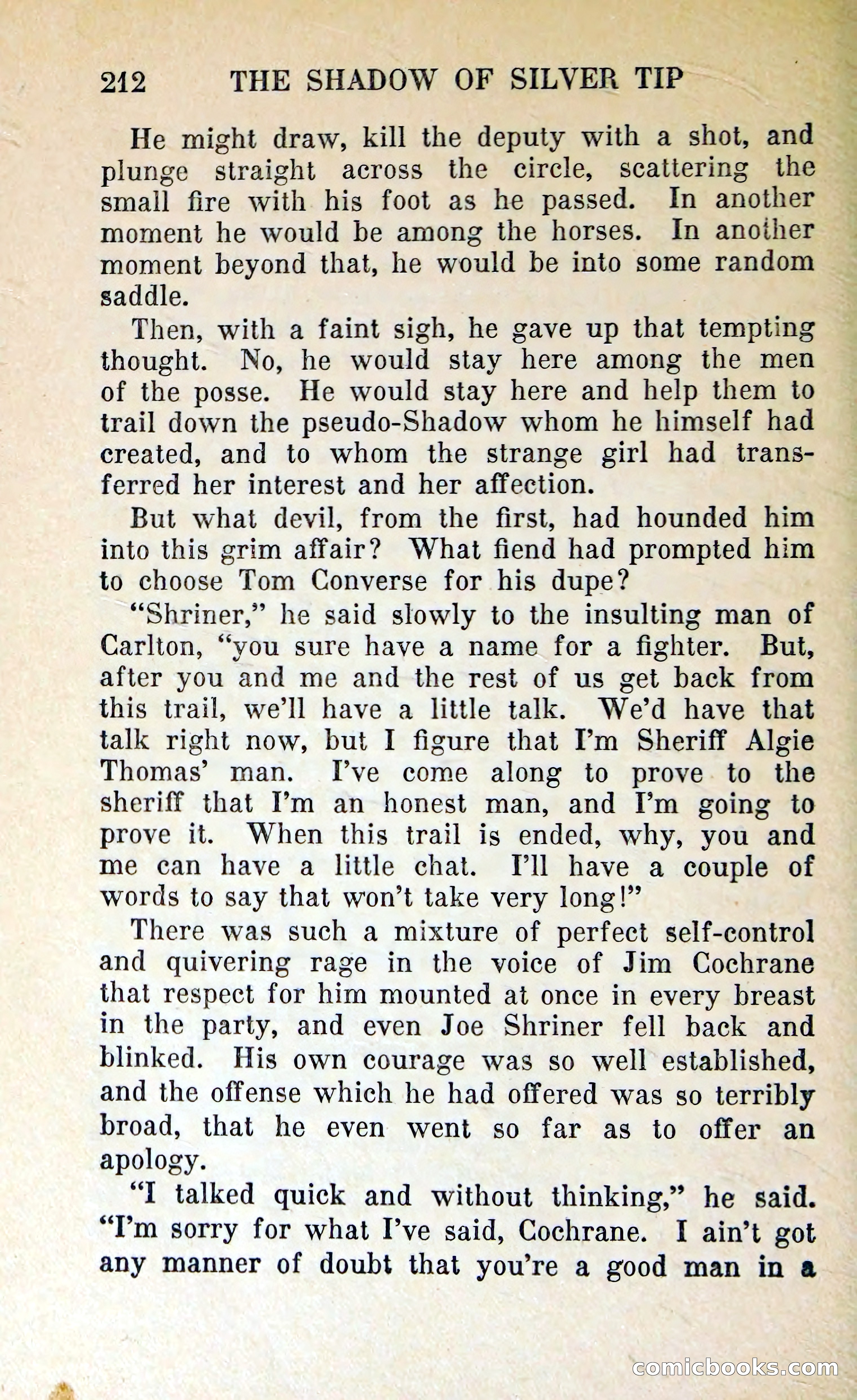 The Shadow of Silver Tip — page 215 of 329