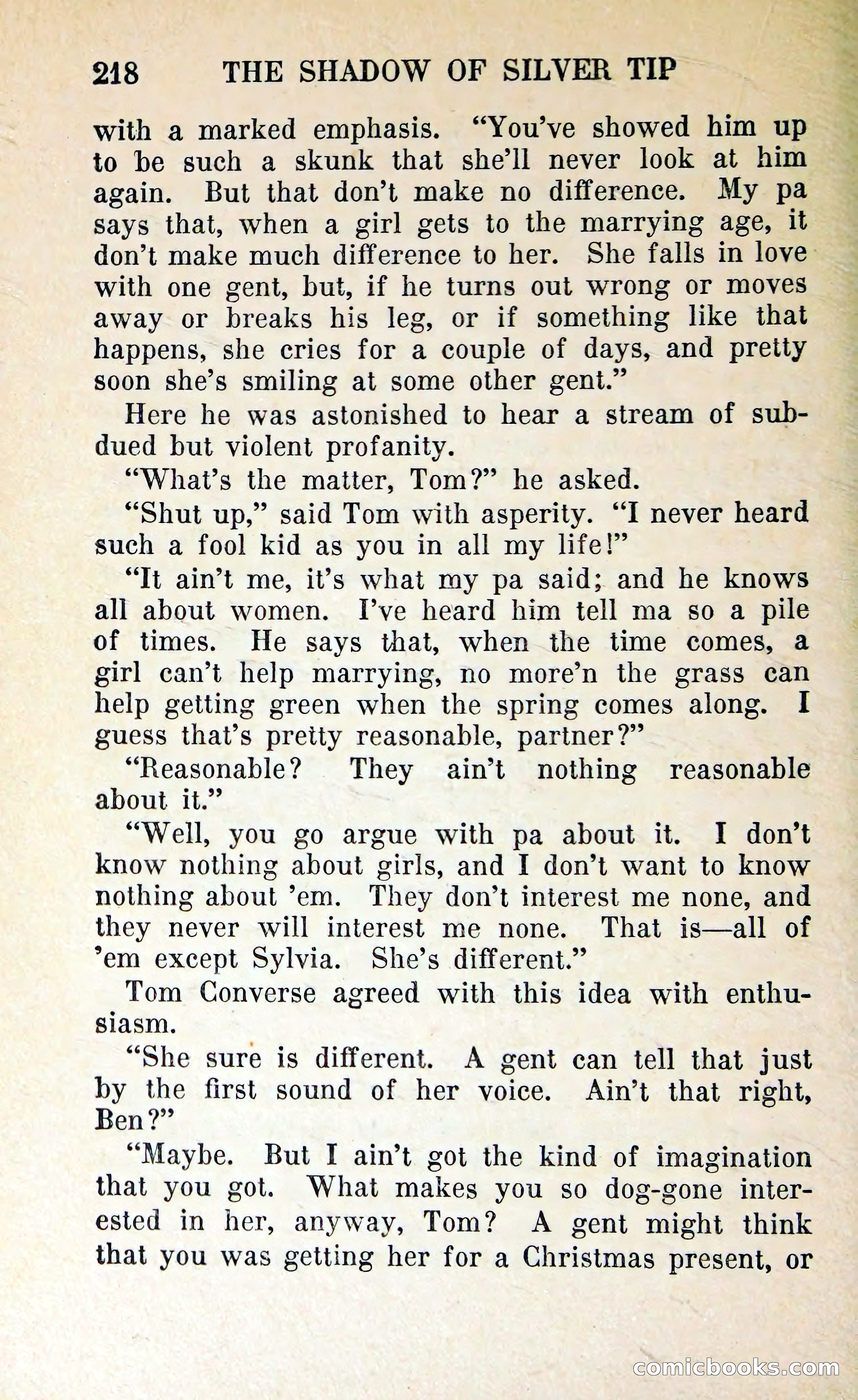 The Shadow of Silver Tip — page 221 of 329