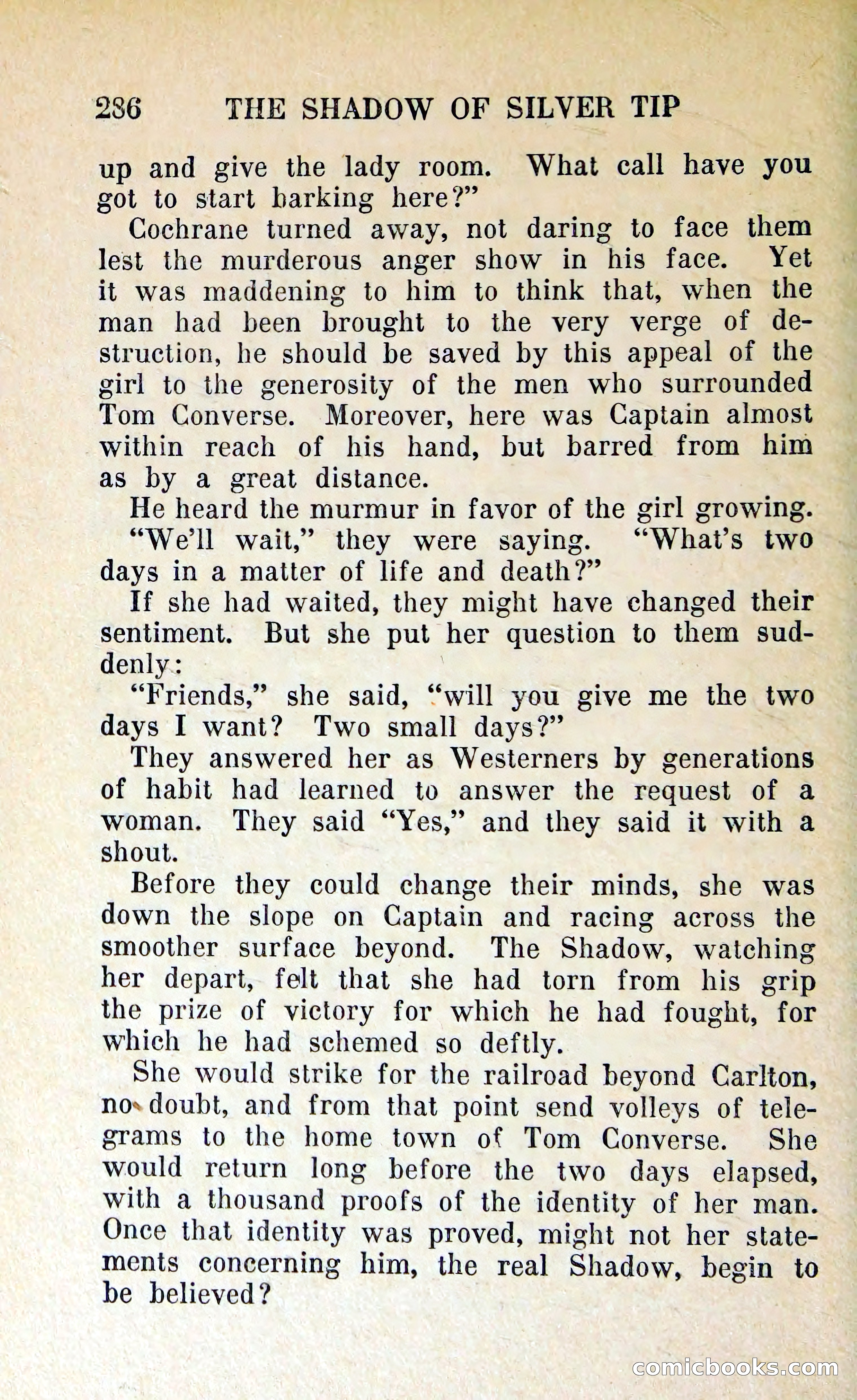The Shadow of Silver Tip — page 289 of 329