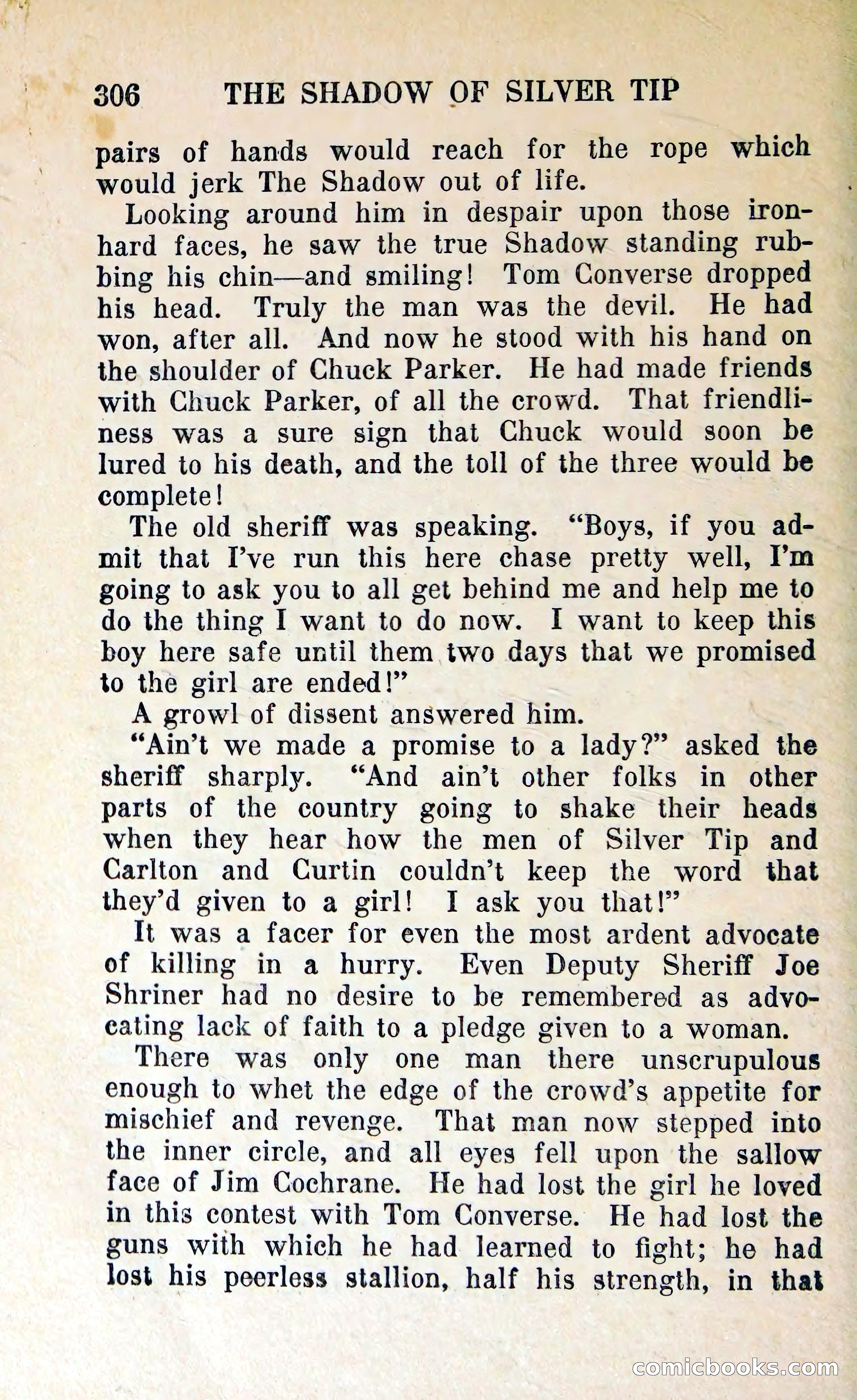 The Shadow of Silver Tip — page 309 of 329