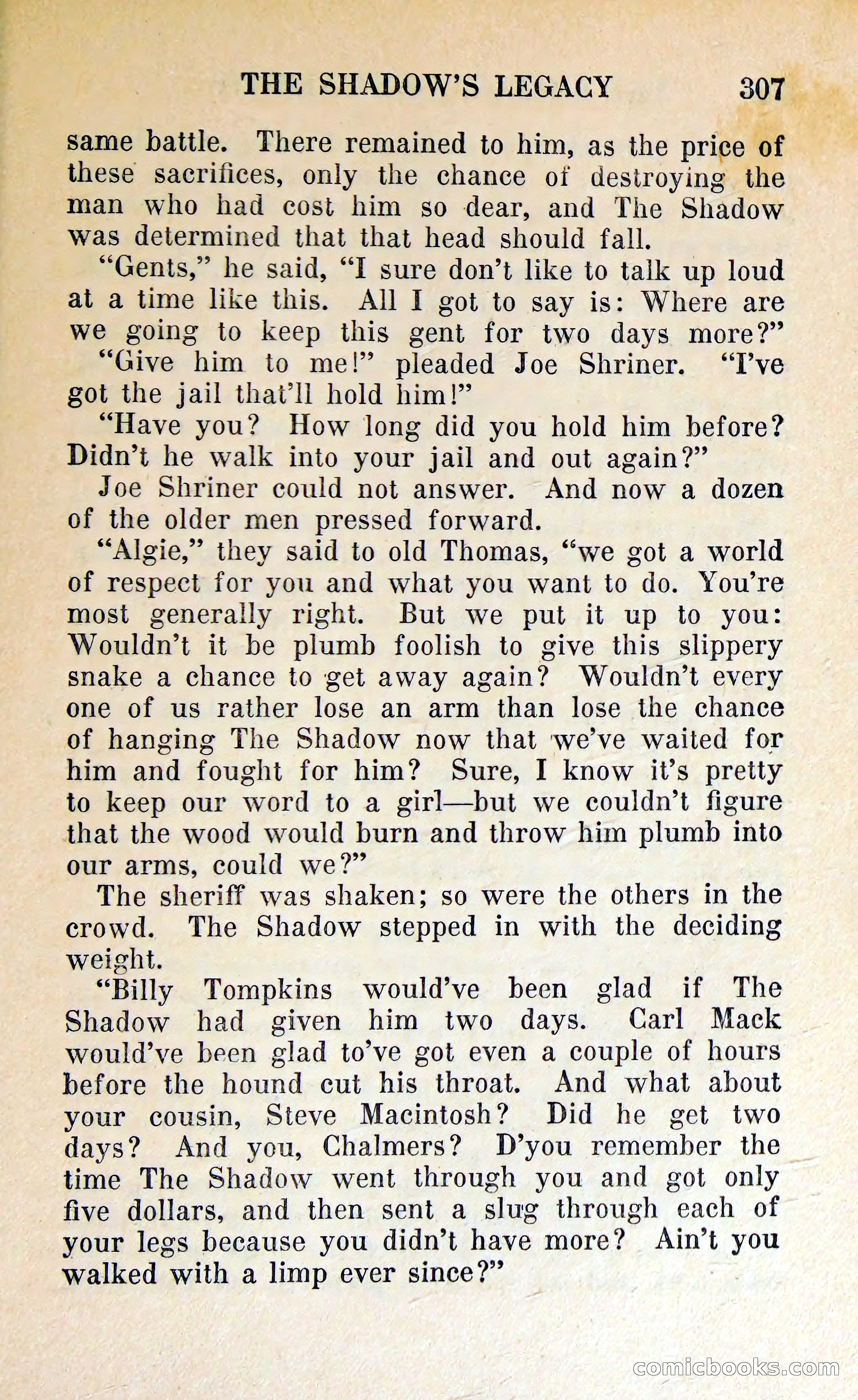 The Shadow of Silver Tip — page 310 of 329