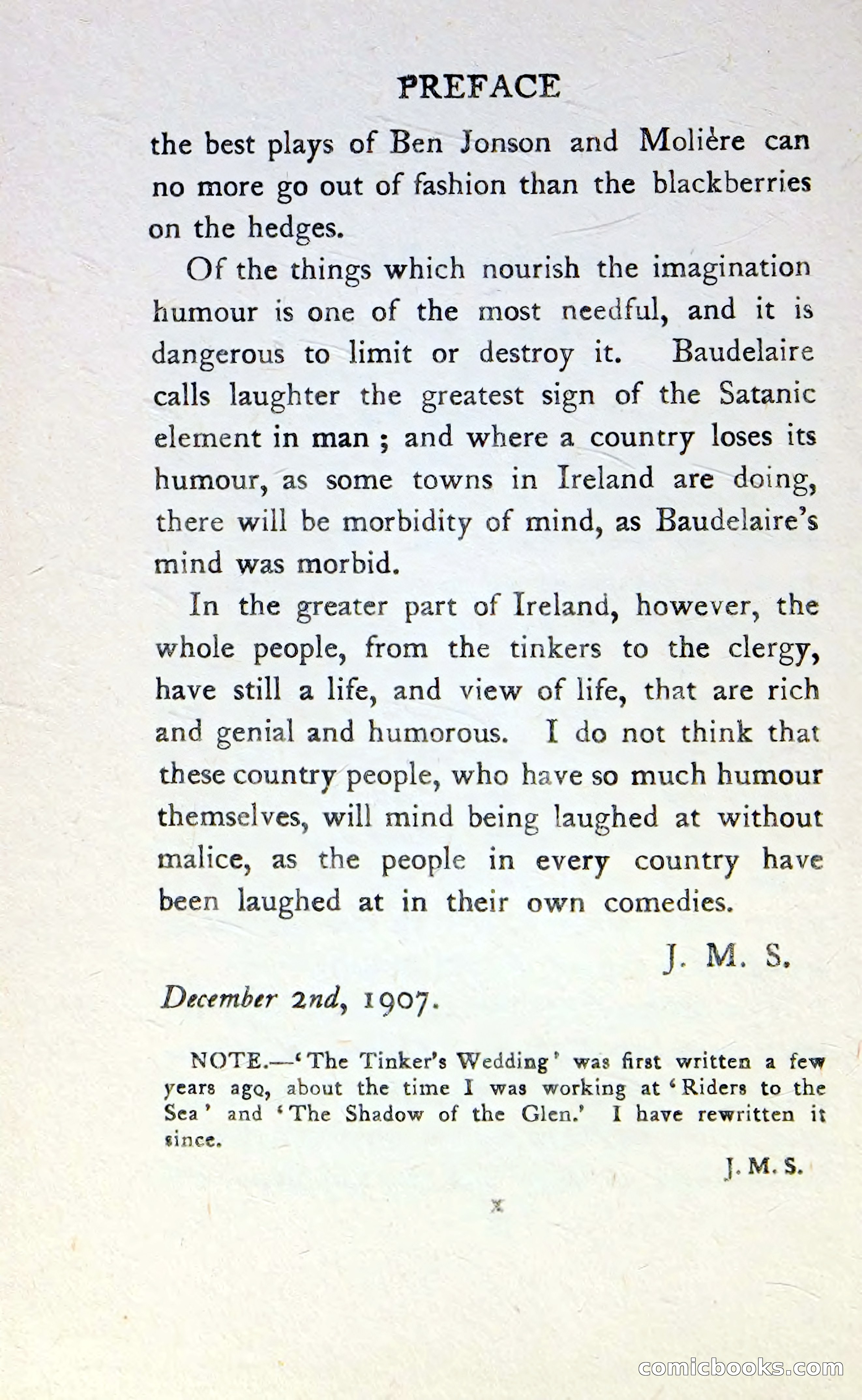 The Tinker's Wedding / Riders to the Sea / The Shadow of the Glen — page 15 of 148