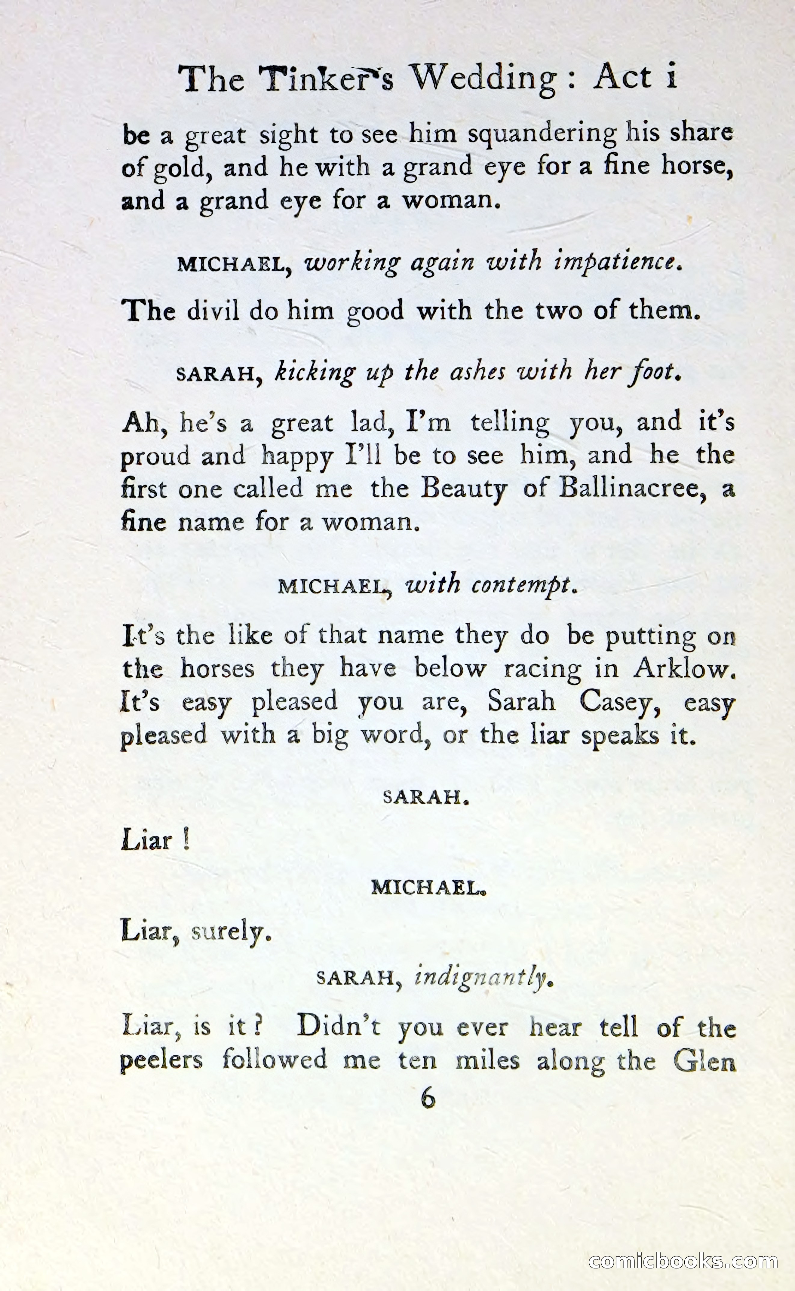 The Tinker's Wedding / Riders to the Sea / The Shadow of the Glen — page 23 of 148