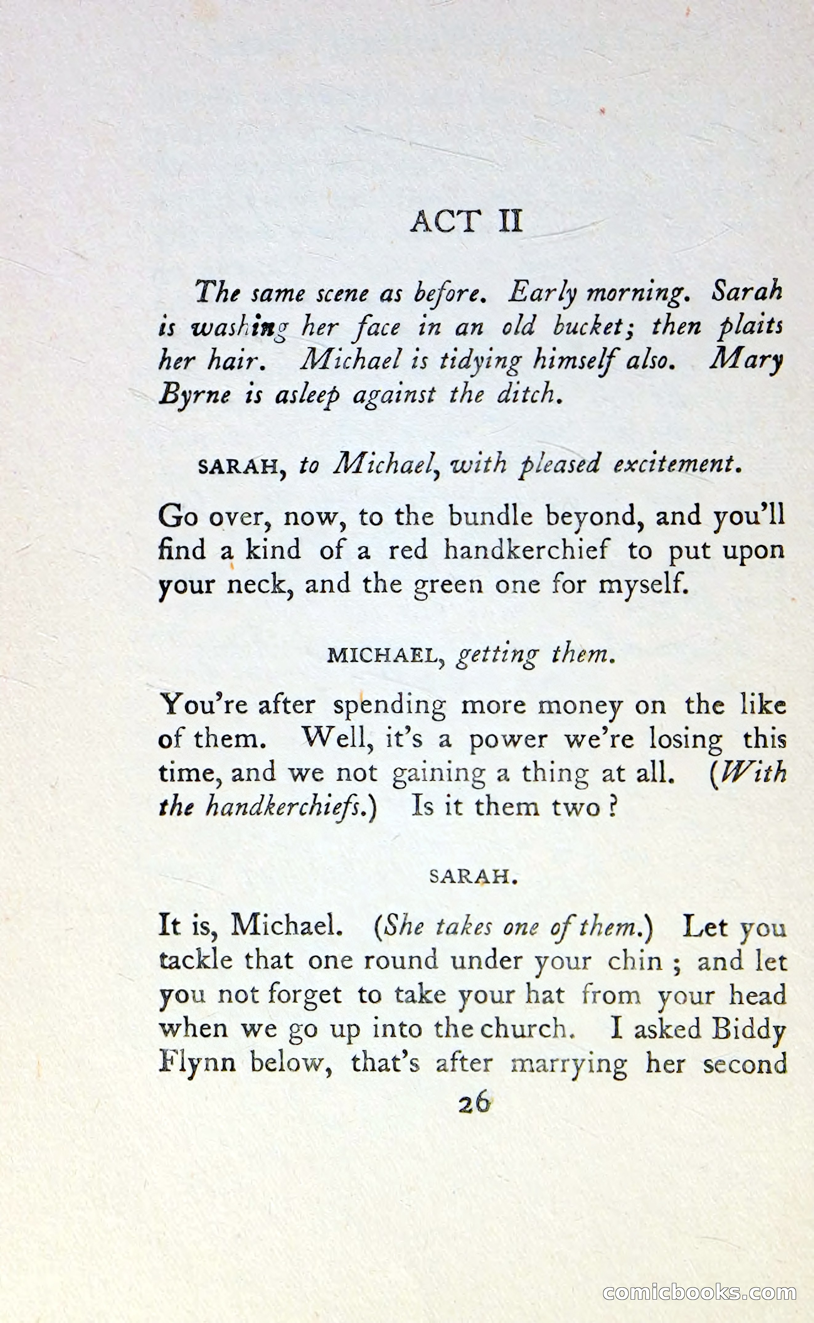 The Tinker's Wedding / Riders to the Sea / The Shadow of the Glen — page 43 of 148