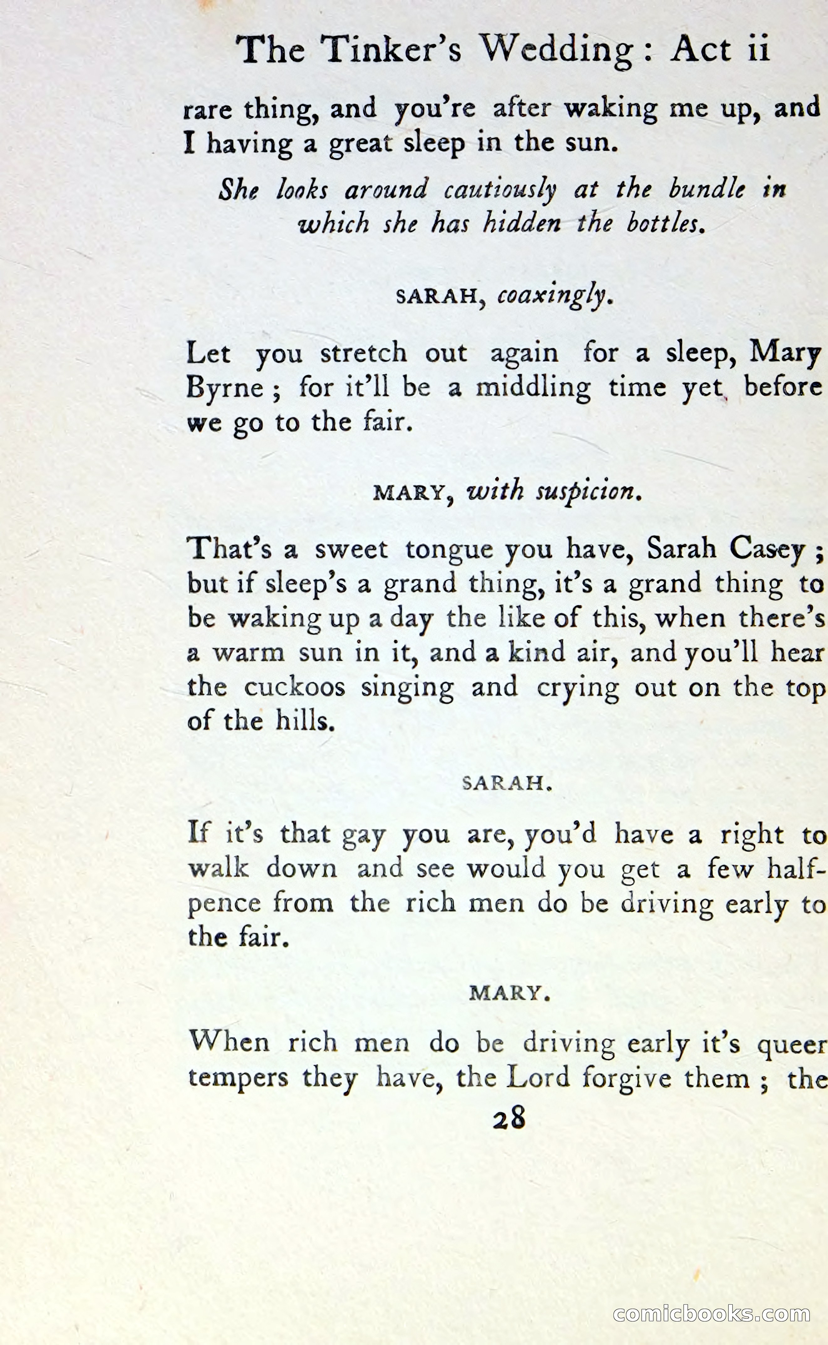 The Tinker's Wedding / Riders to the Sea / The Shadow of the Glen — page 45 of 148
