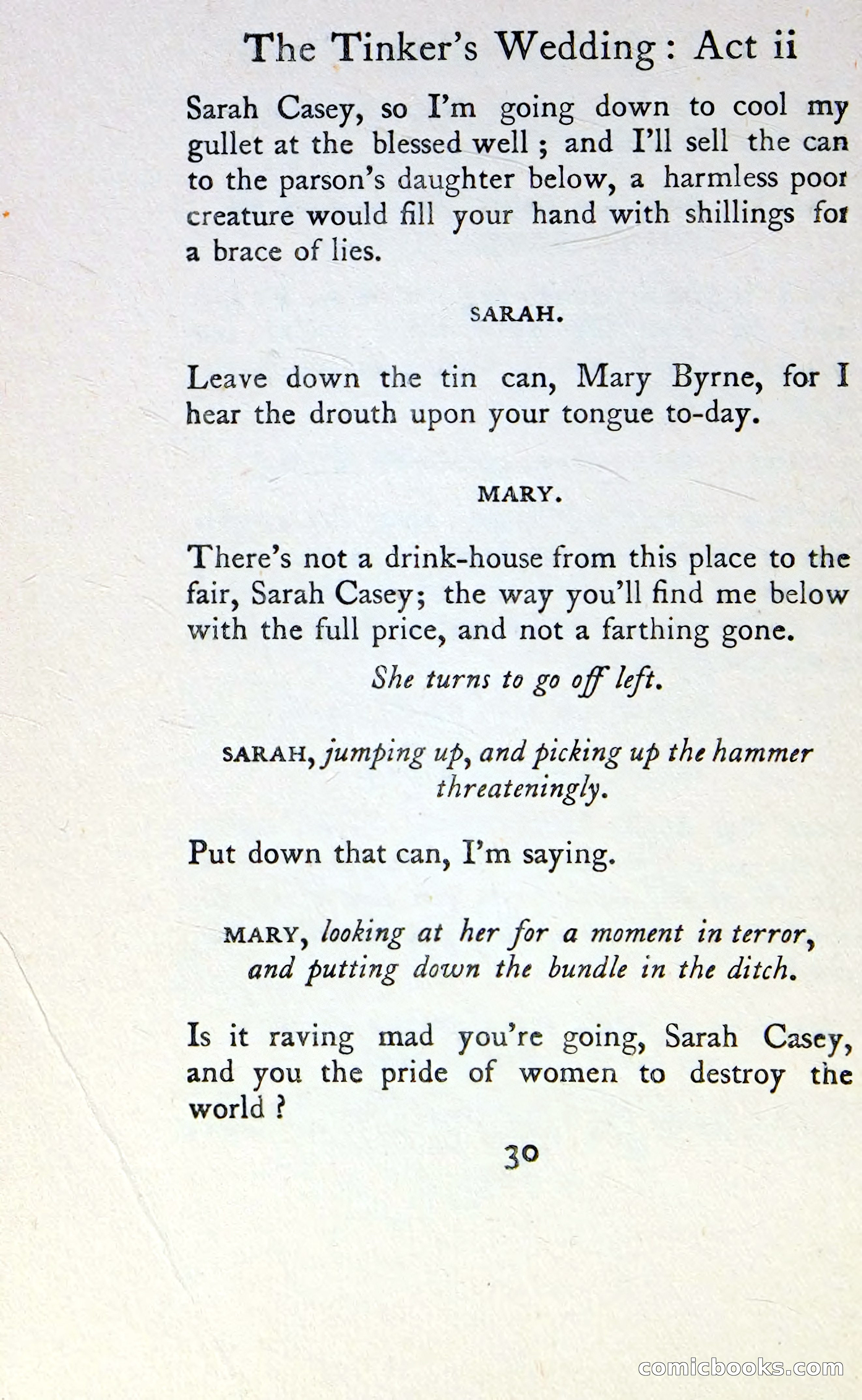 The Tinker's Wedding / Riders to the Sea / The Shadow of the Glen — page 47 of 148