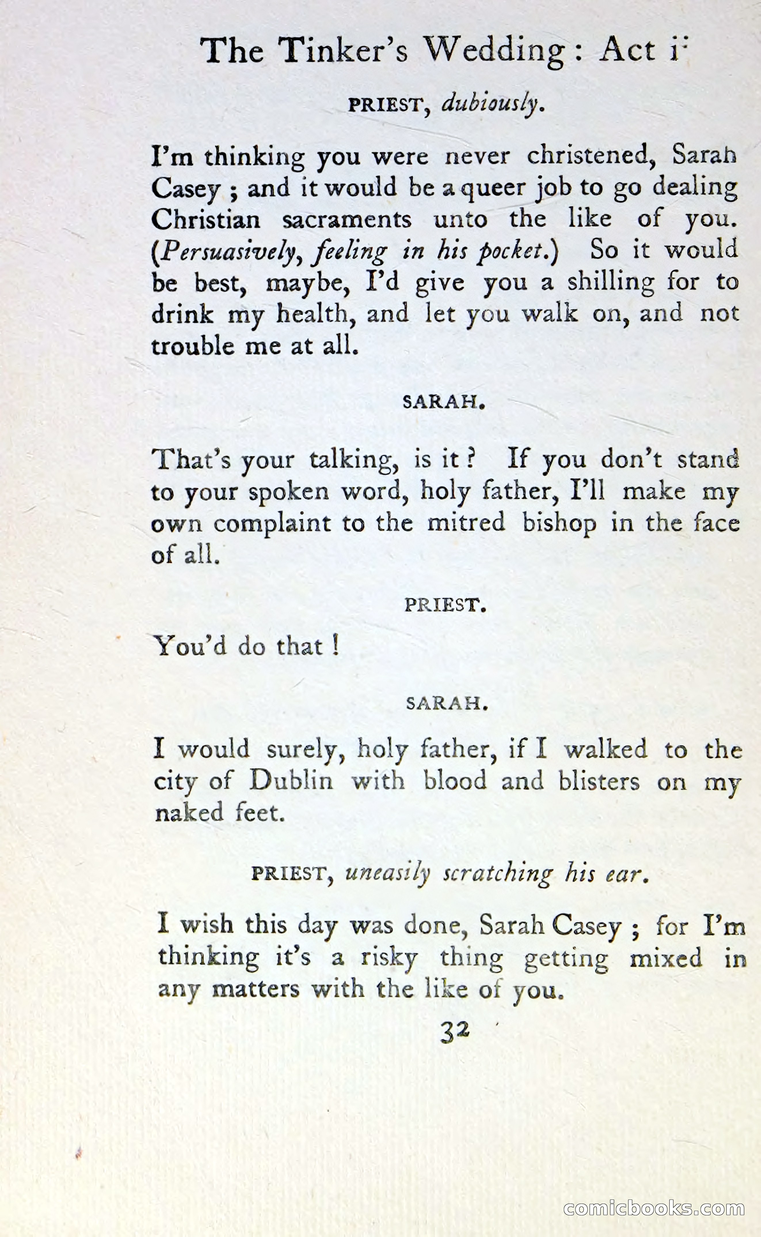 The Tinker's Wedding / Riders to the Sea / The Shadow of the Glen — page 49 of 148