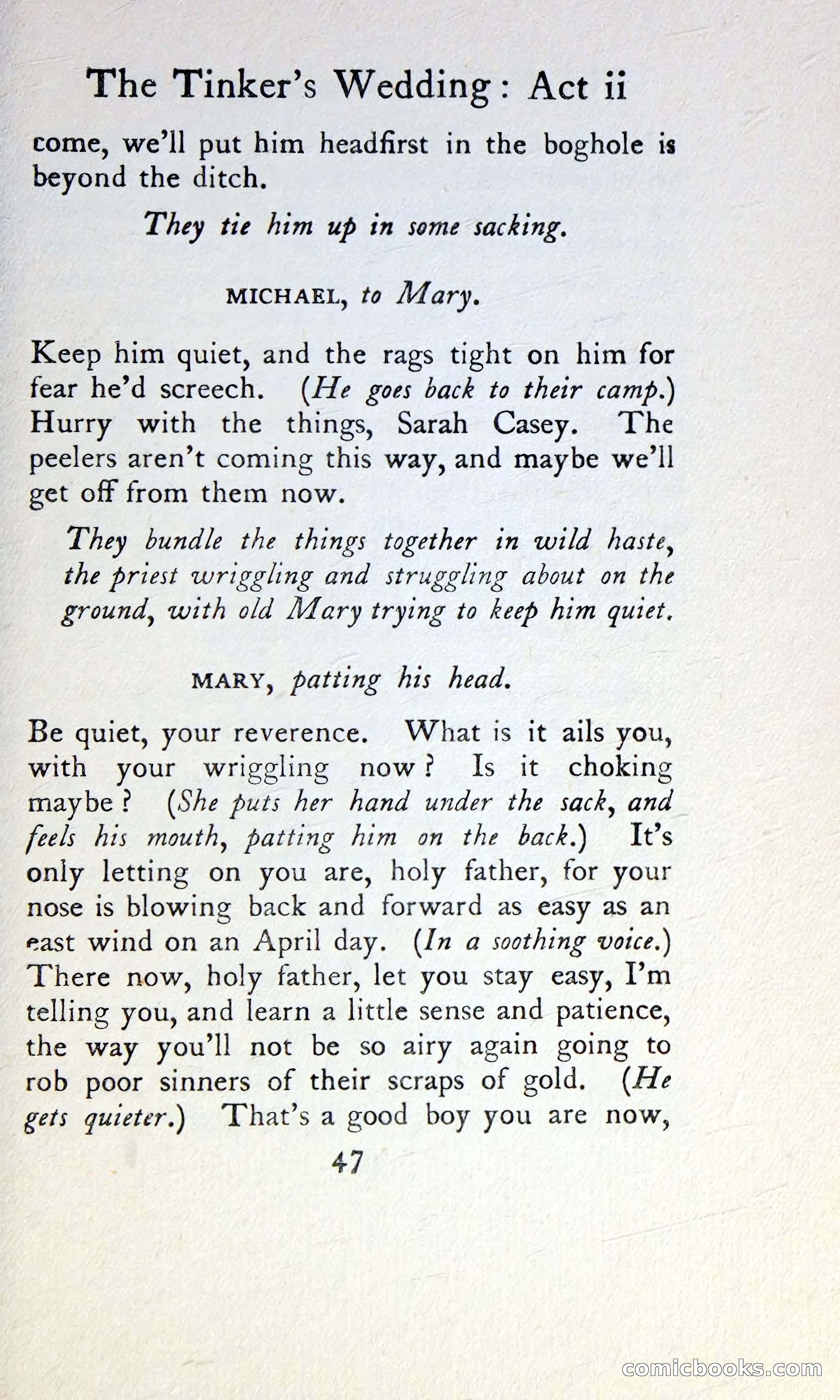 The Tinker's Wedding / Riders to the Sea / The Shadow of the Glen — page 64 of 148