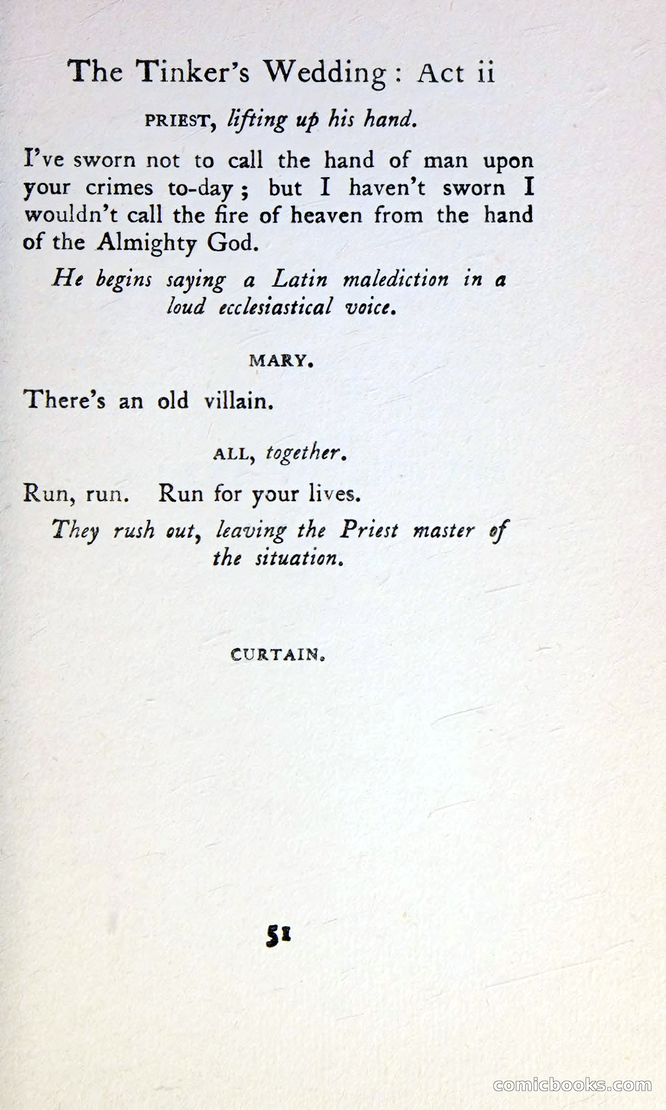 The Tinker's Wedding / Riders to the Sea / The Shadow of the Glen — page 68 of 148