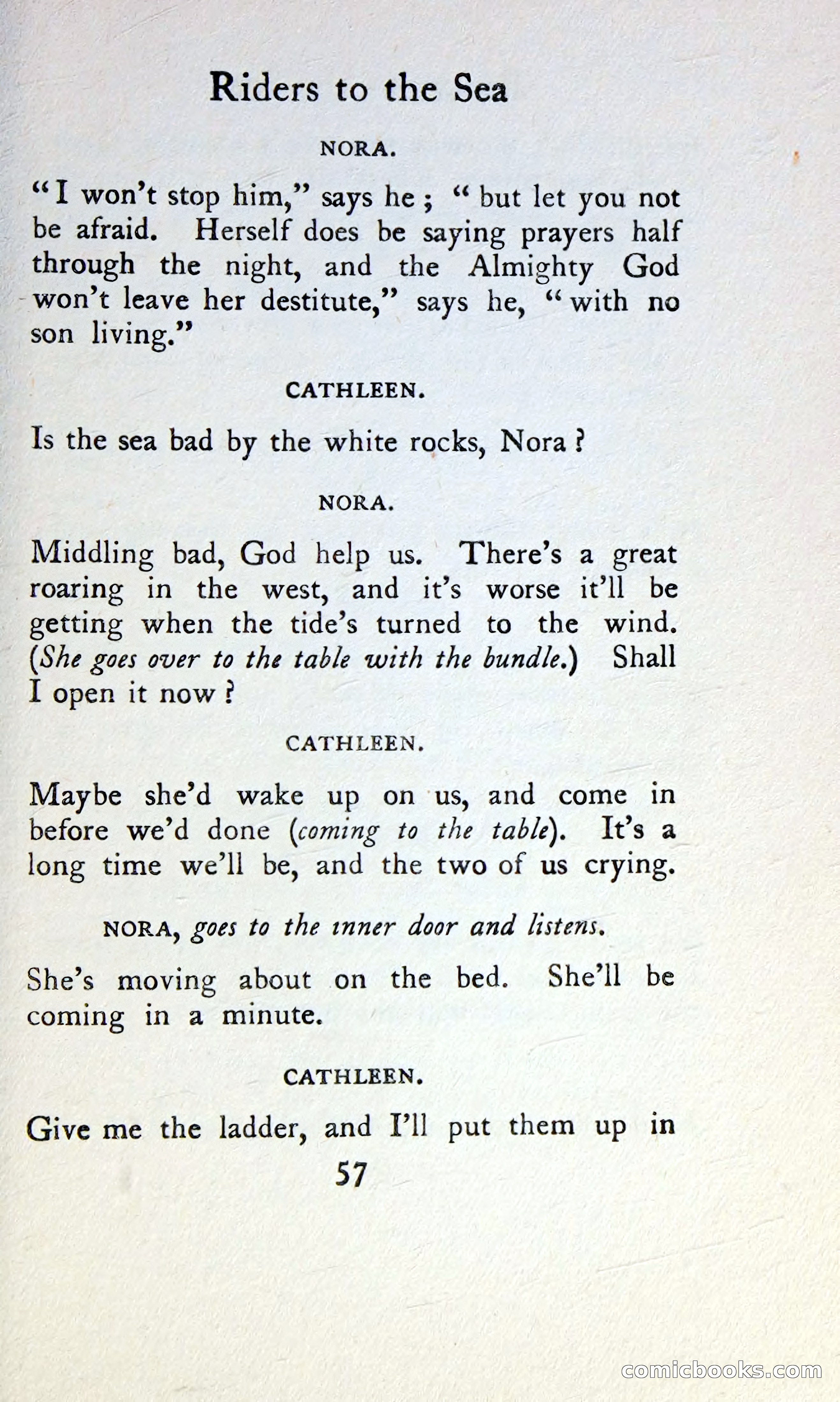 The Tinker's Wedding / Riders to the Sea / The Shadow of the Glen — page 74 of 148