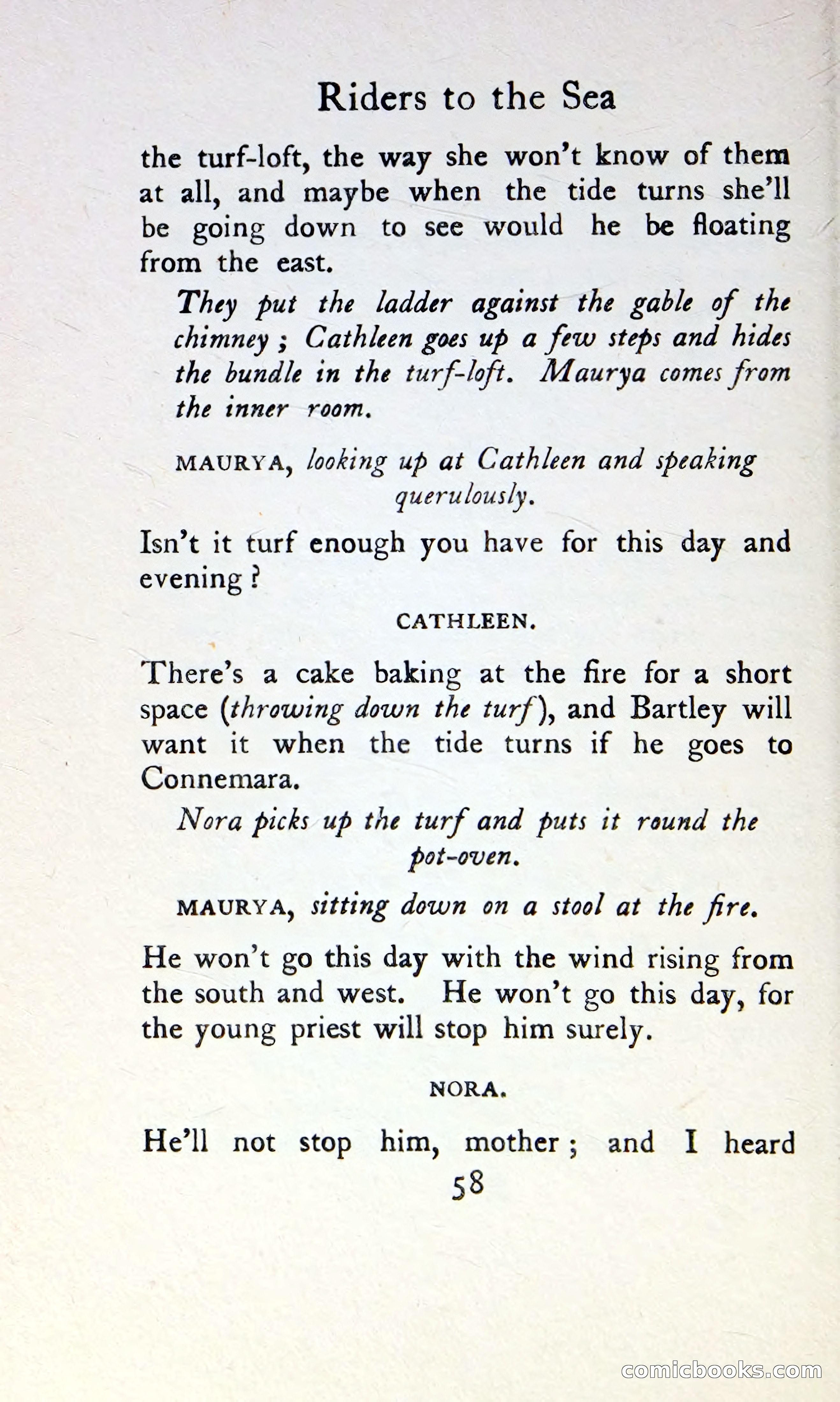 The Tinker's Wedding / Riders to the Sea / The Shadow of the Glen — page 75 of 148