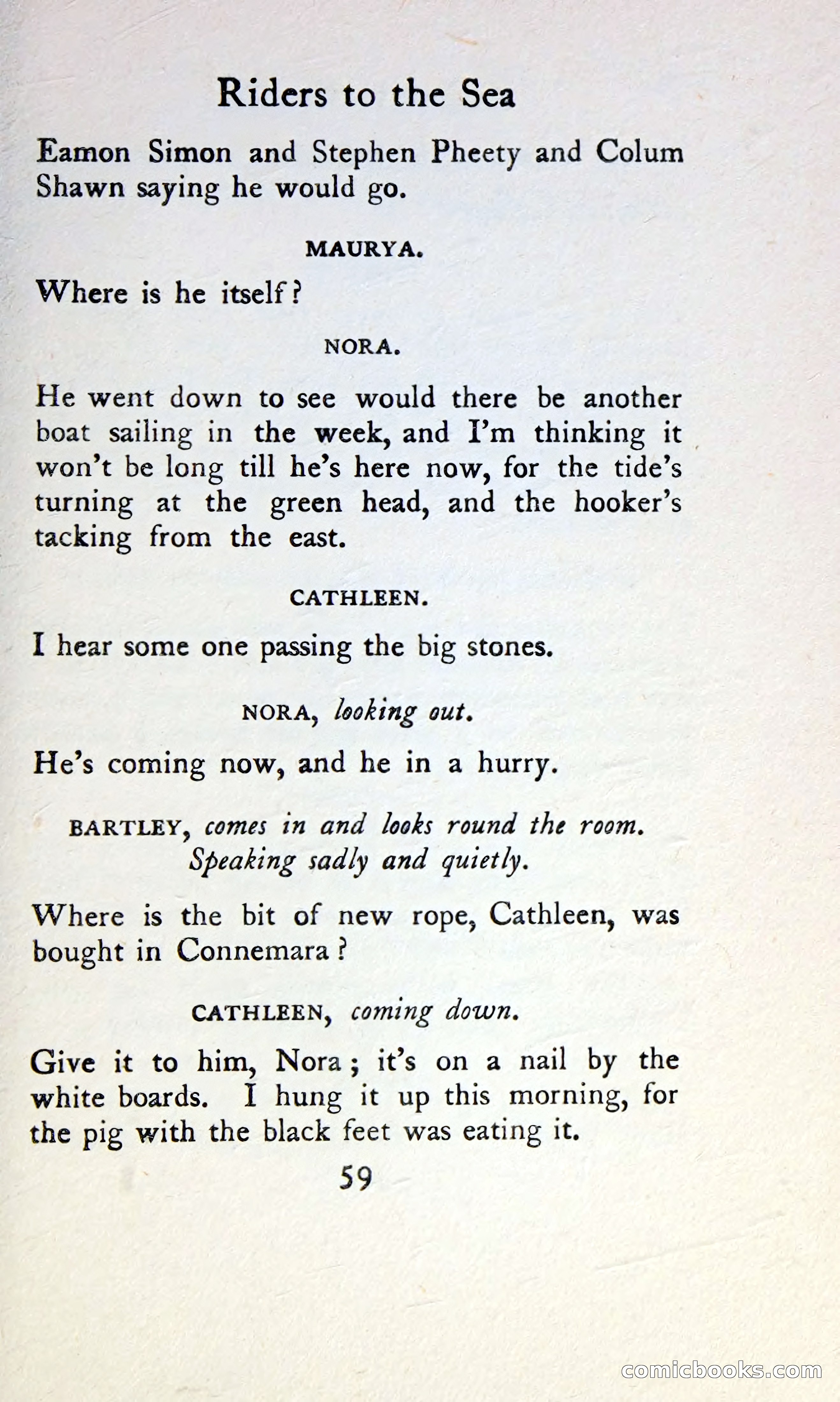 The Tinker's Wedding / Riders to the Sea / The Shadow of the Glen — page 76 of 148